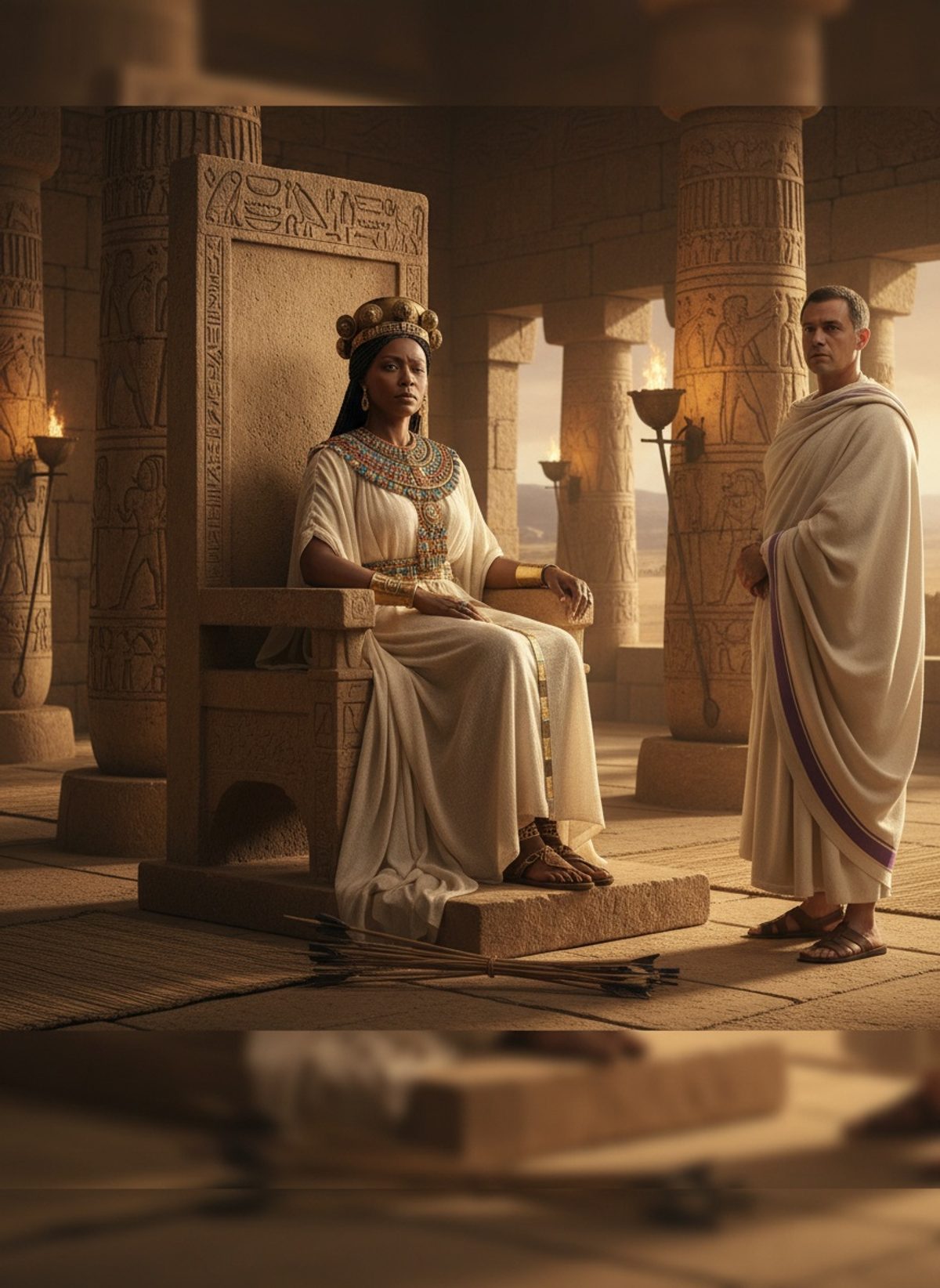 Abraha Fell. One Queen Stood Up and Spoke.