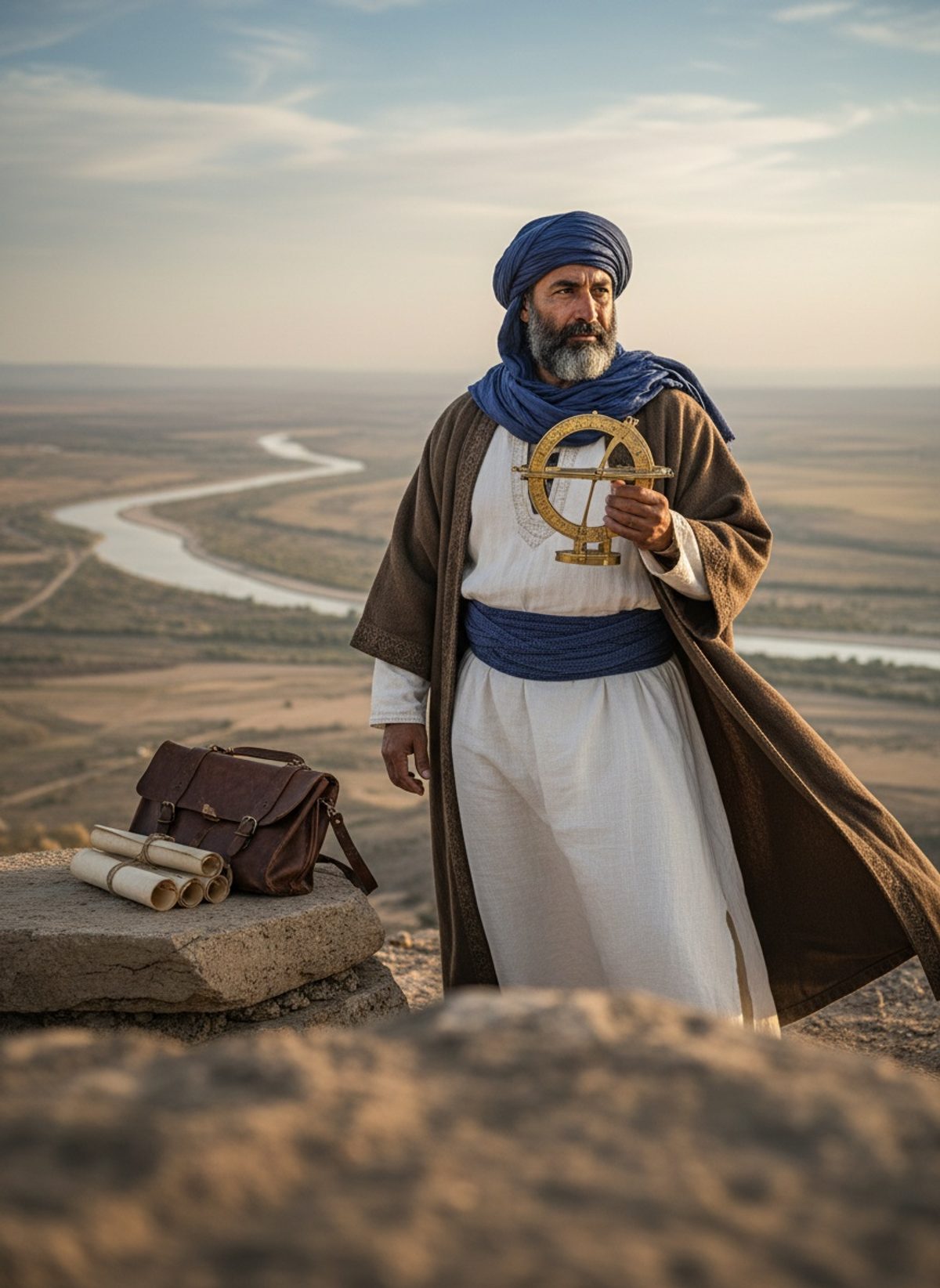 Al-Biruni Calculated the Earth's Radius From a Hilltop