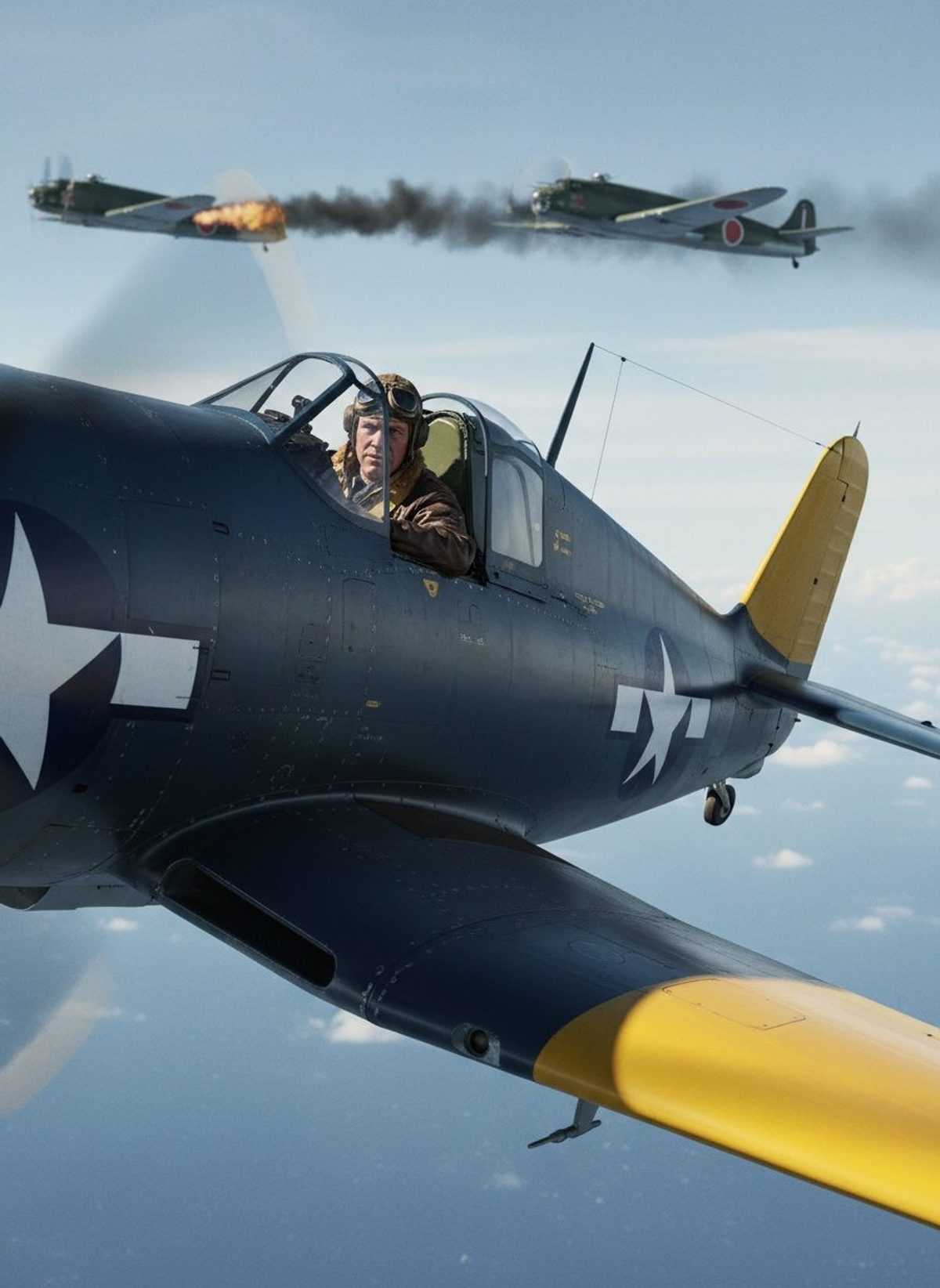 Alone at 1,500 Feet: The Man Who Stopped Nine Bombers