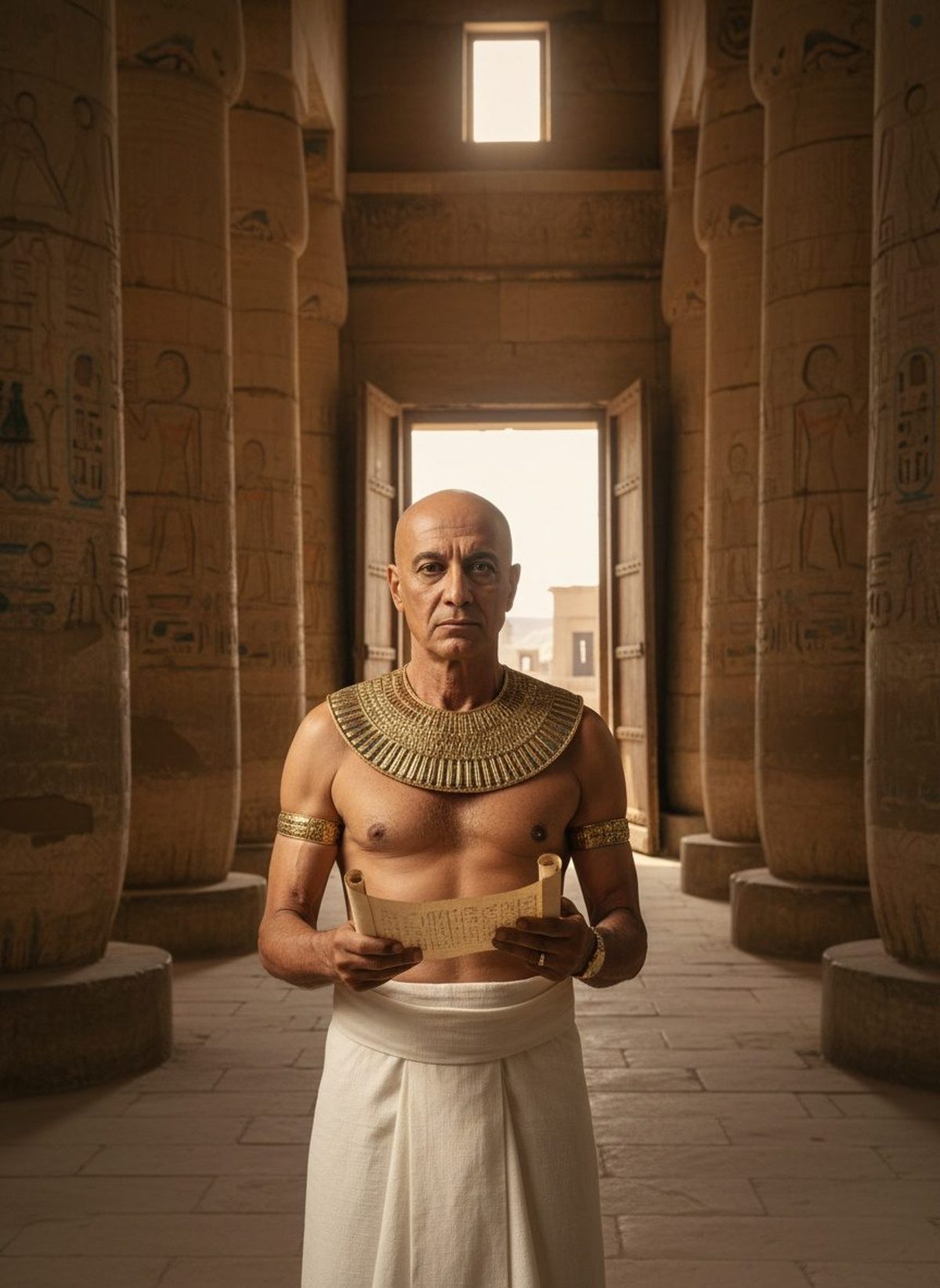 Amenhotep Son of Hapu Spoke. The Pharaoh Listened.