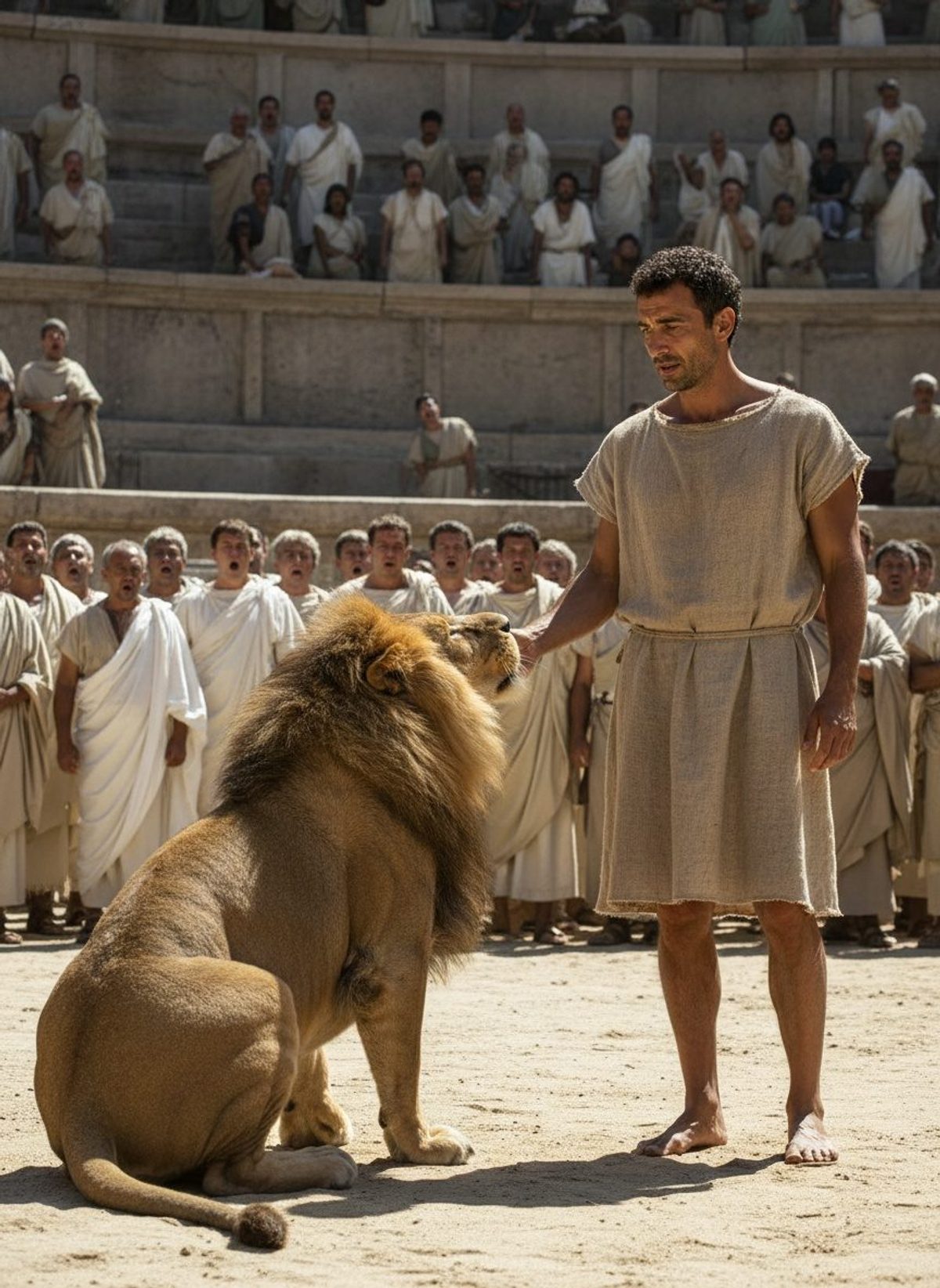 Androcles Faced the Lion. It Remembered Him.