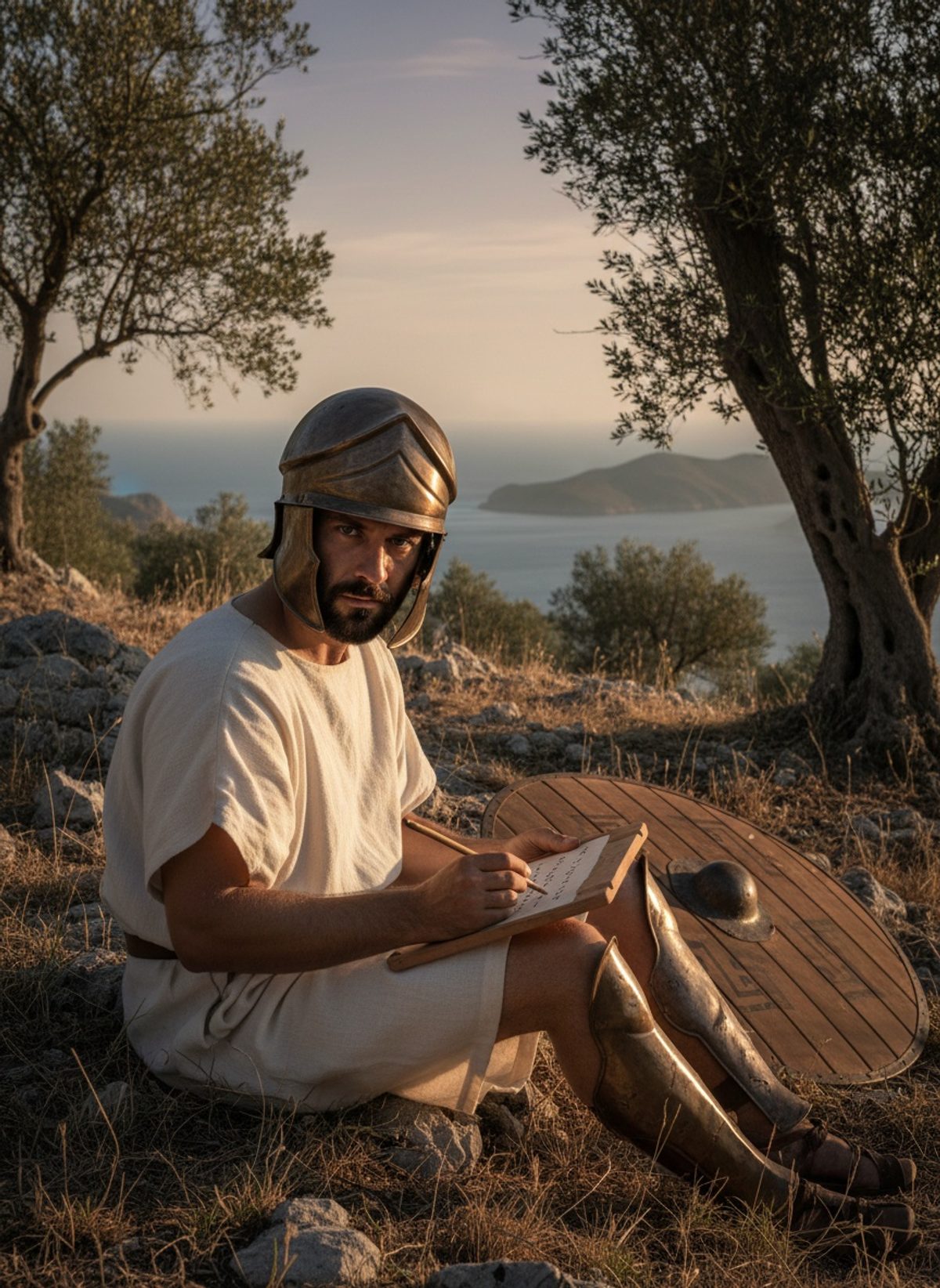 Archilochus Threw Down His Shield. Then He Wrote It Down.