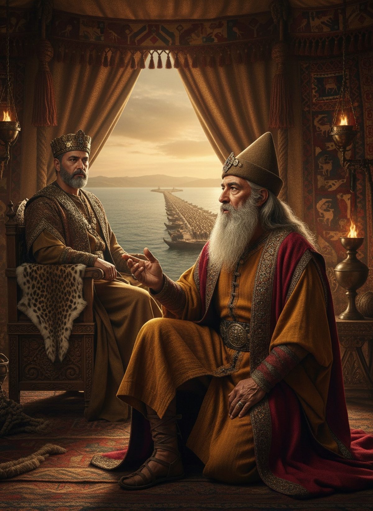 Artabanus Warned the King. Xerxes Crossed Anyway.