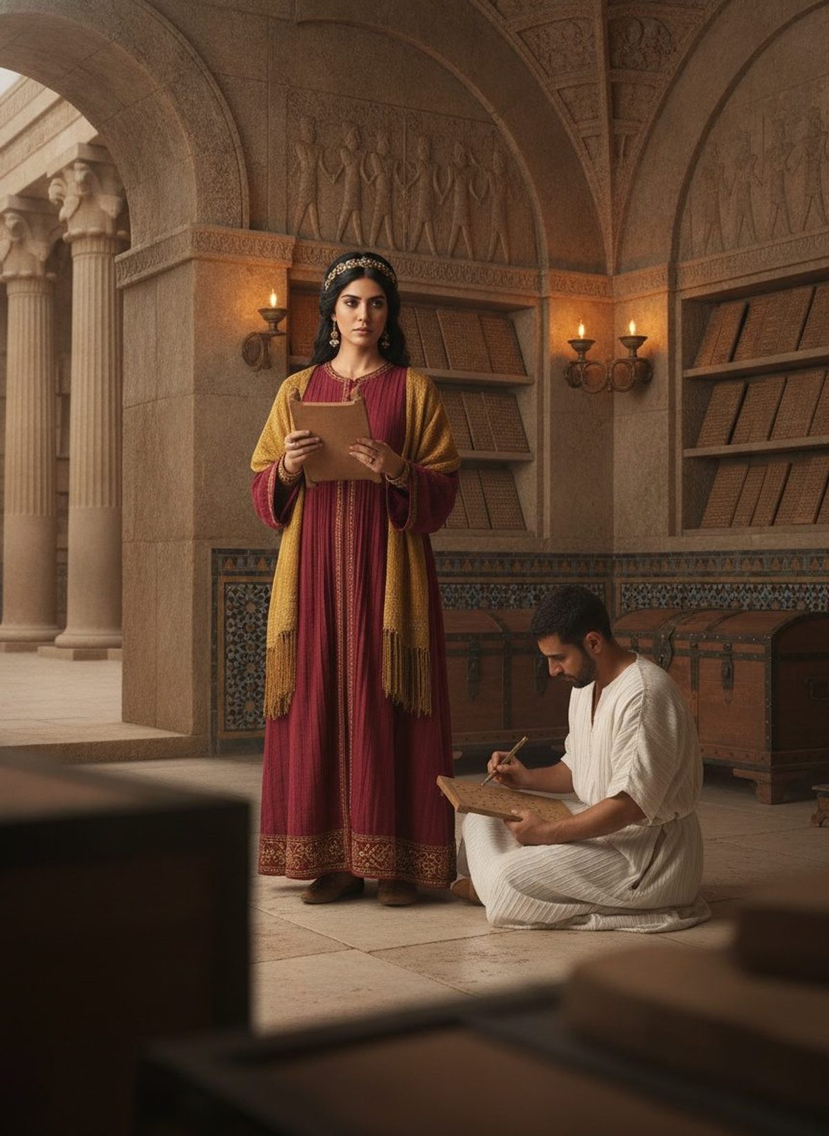 Artystone Had No Title. She Ran Persia's Treasury.
