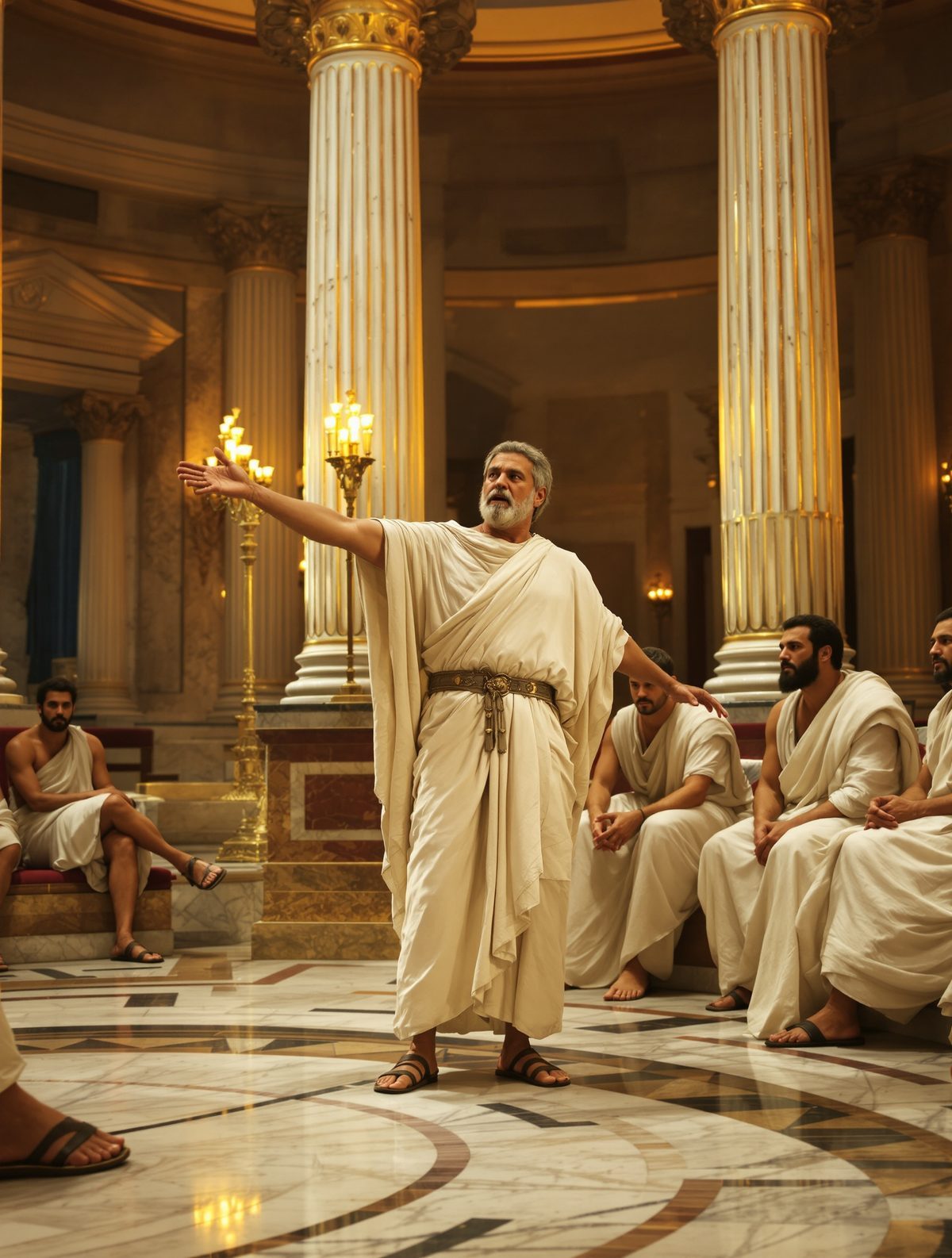 Catiline Stood in the Senate. Cicero Destroyed Him With Words.