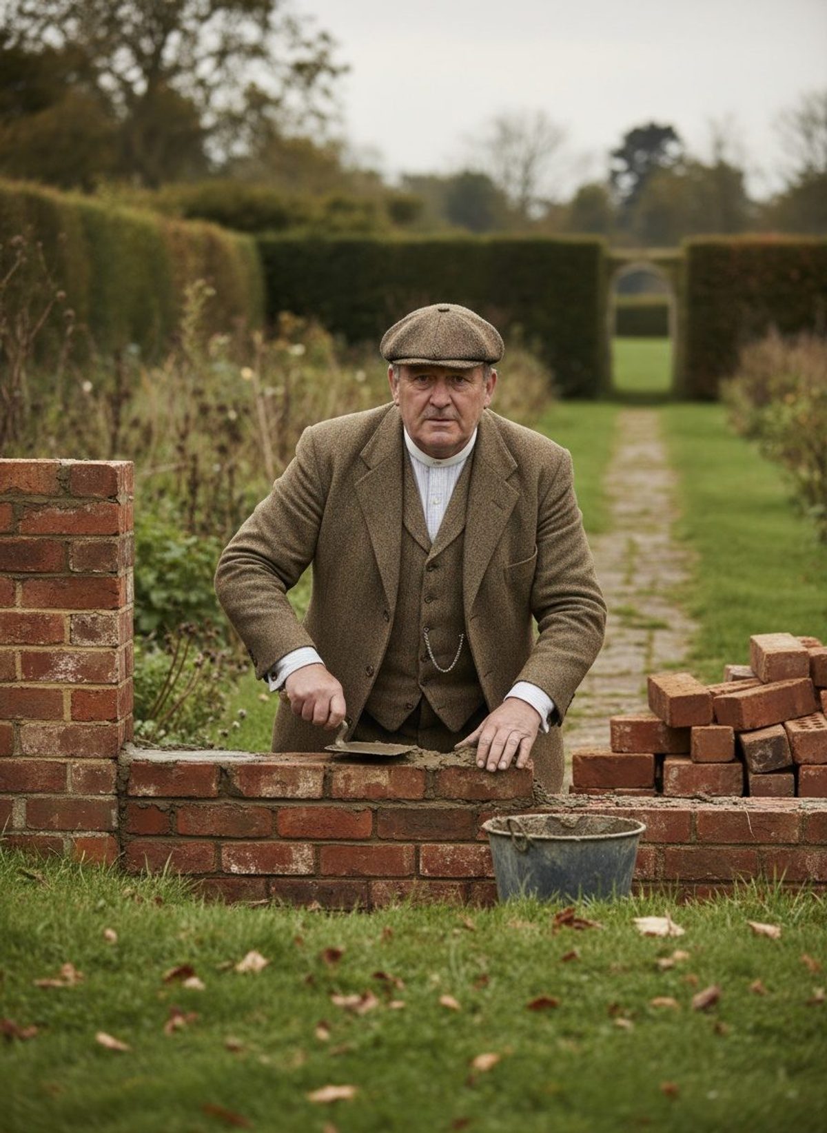 Churchill Built Walls to Hold Himself Together