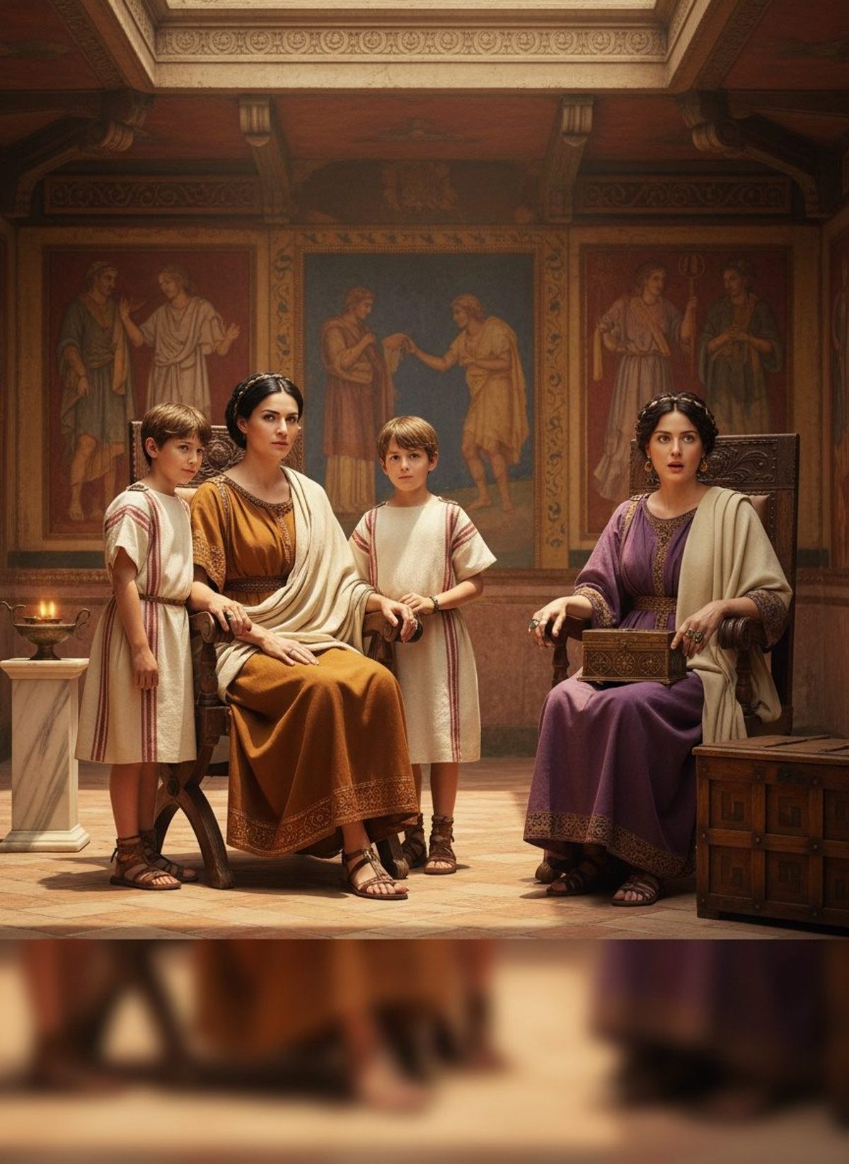Cornelia Pointed to Her Sons. That Was Her Treasure.