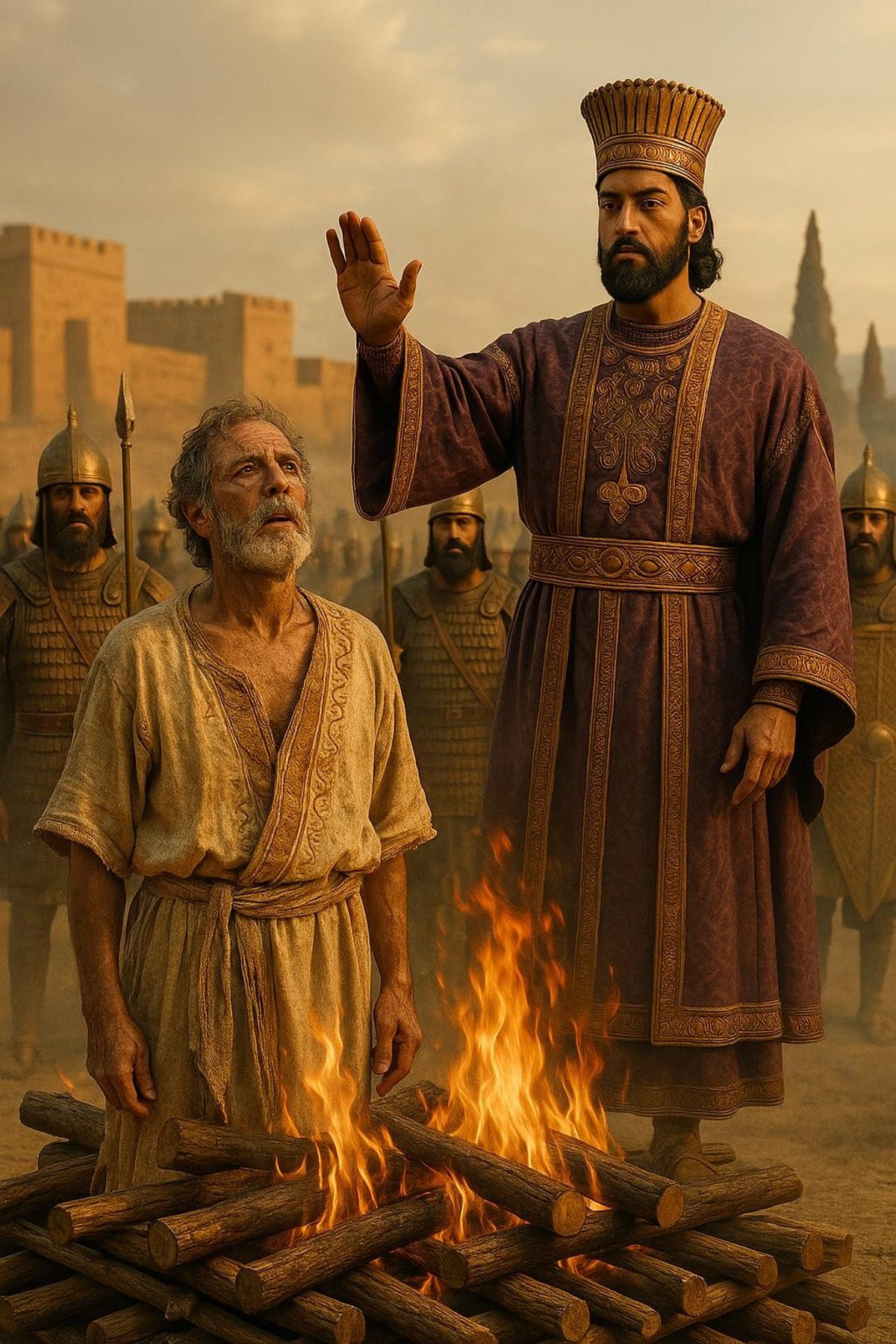 Croesus Was on the Pyre. Cyrus Heard Him Weep.