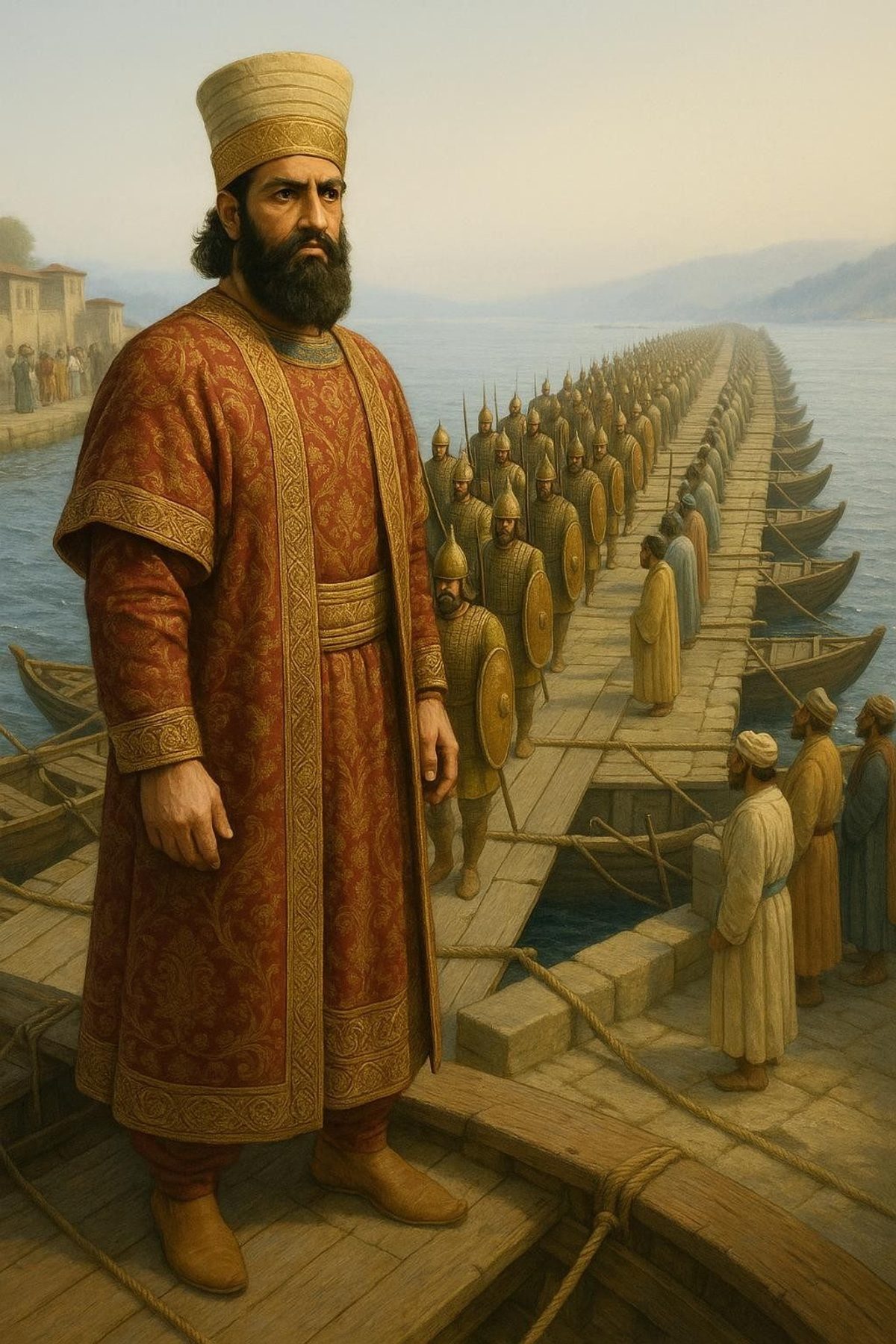 Darius I Crossed the Bosphorus. He Built a Bridge of Boats.