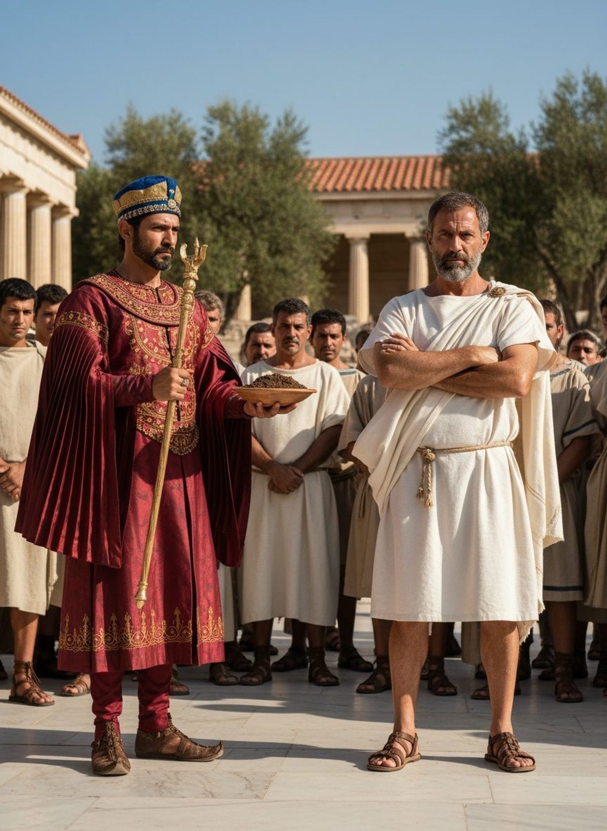 Darius Sent Chains to Greece. Athens Sent Them Back.