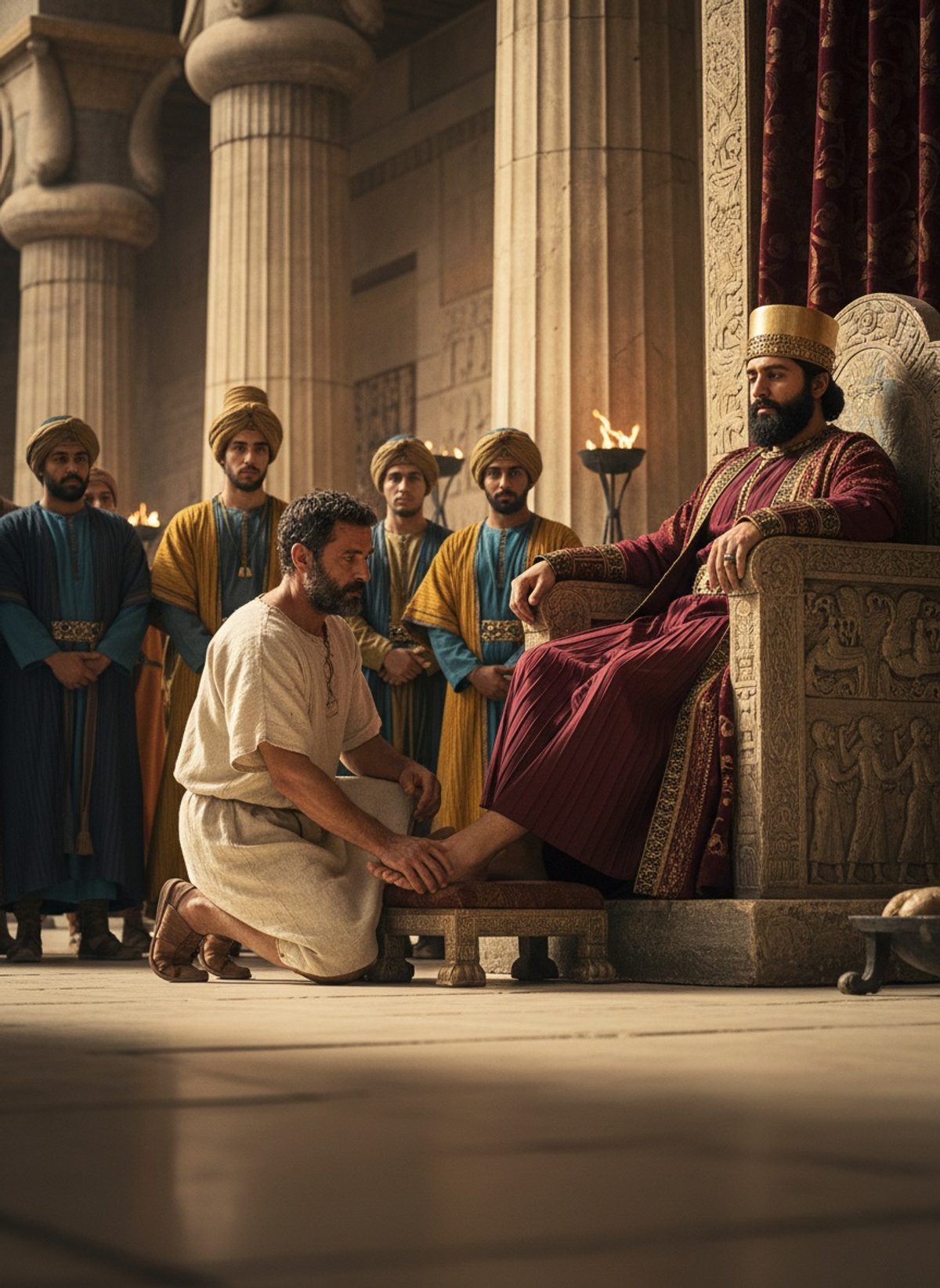 Darius Was Dying. Democedes Refused the Gold.