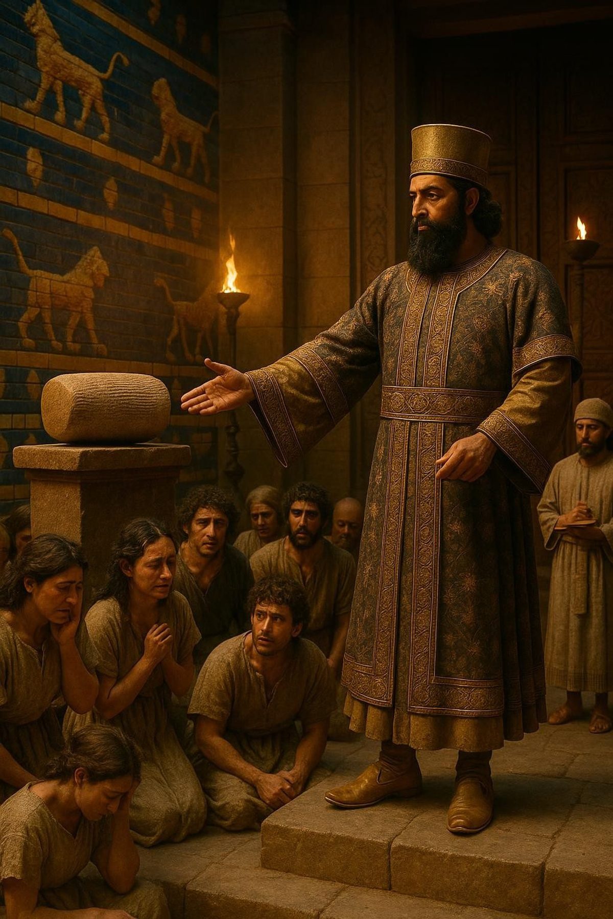 Darius Wept at the Tomb. Then He Set the Prisoners Free.