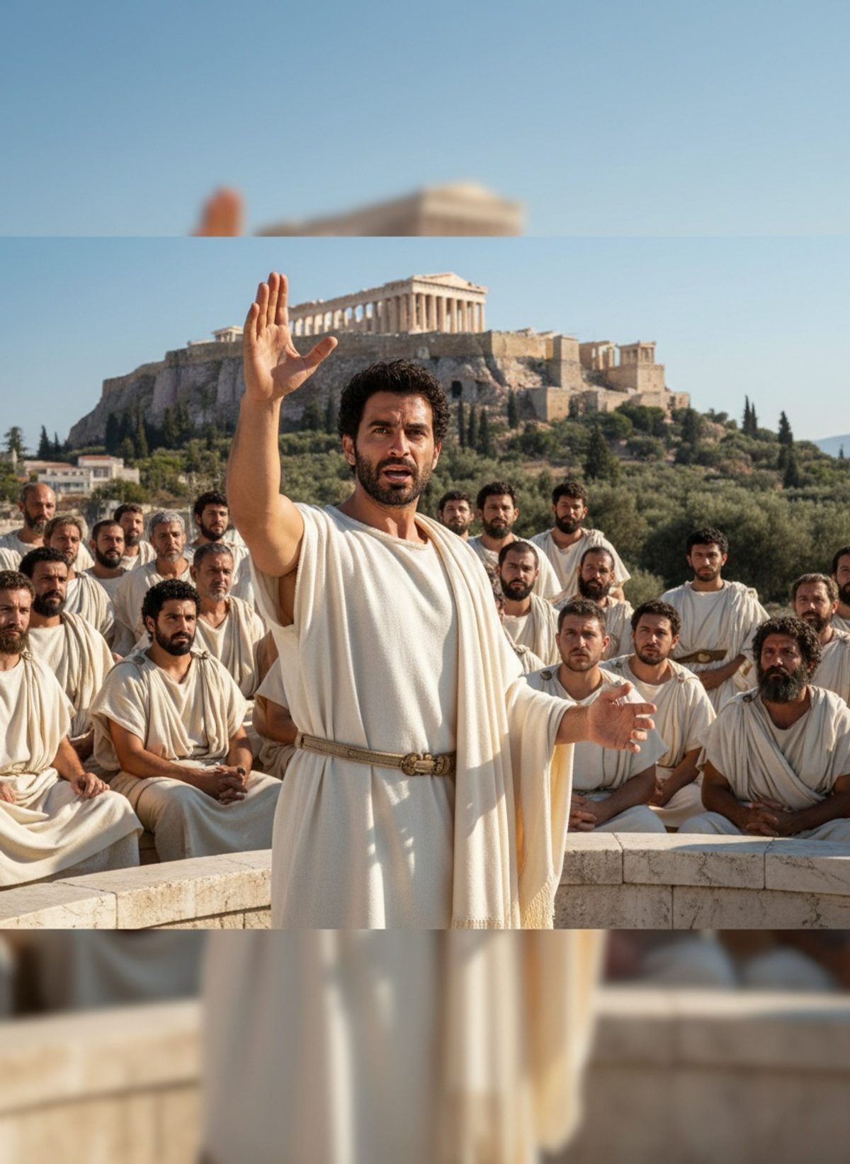 Demosthenes Stood Before Athens. They Laughed. He Came Back.