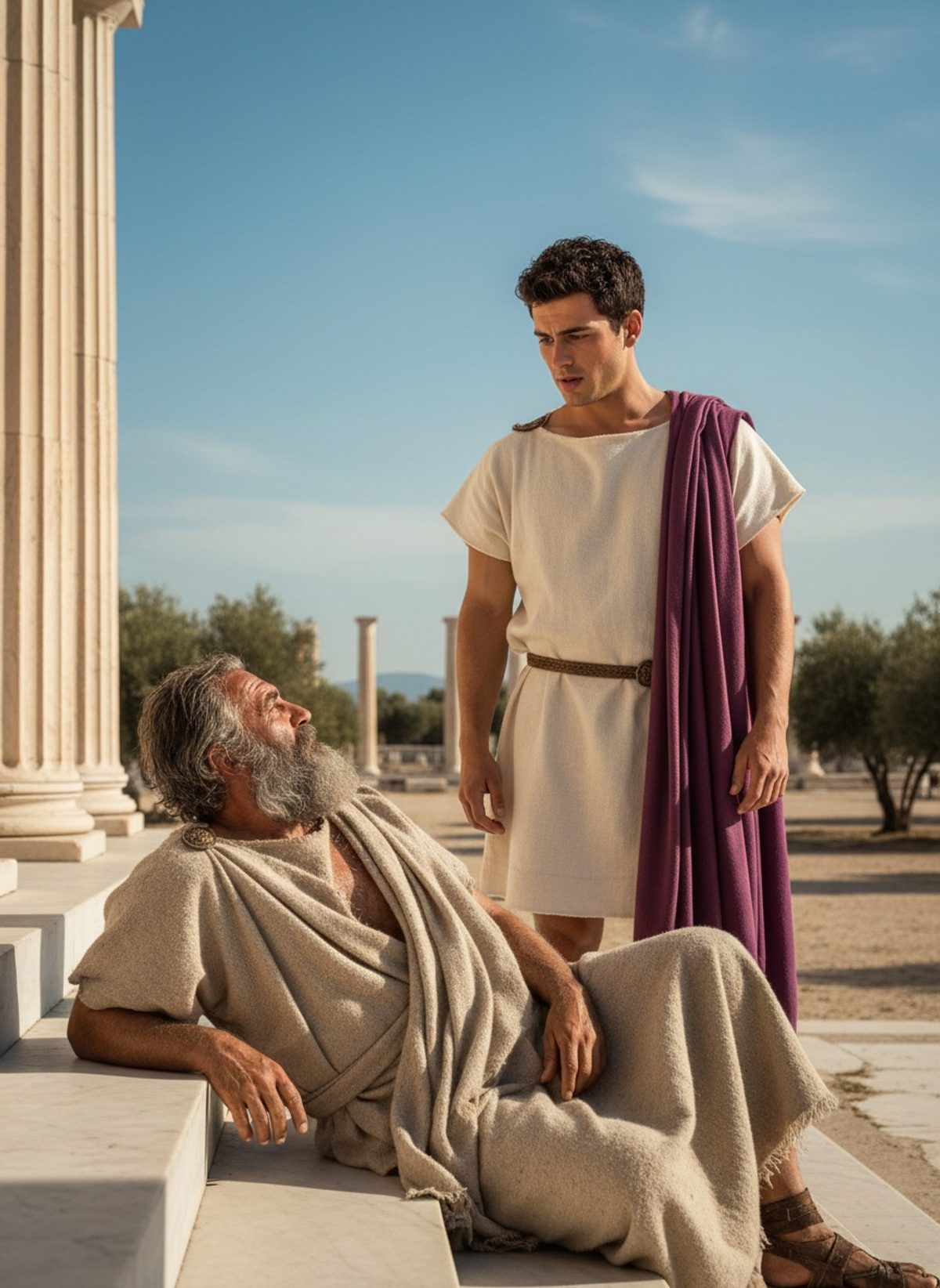 Diogenes Met Alexander the Great. He Asked Him to Move.