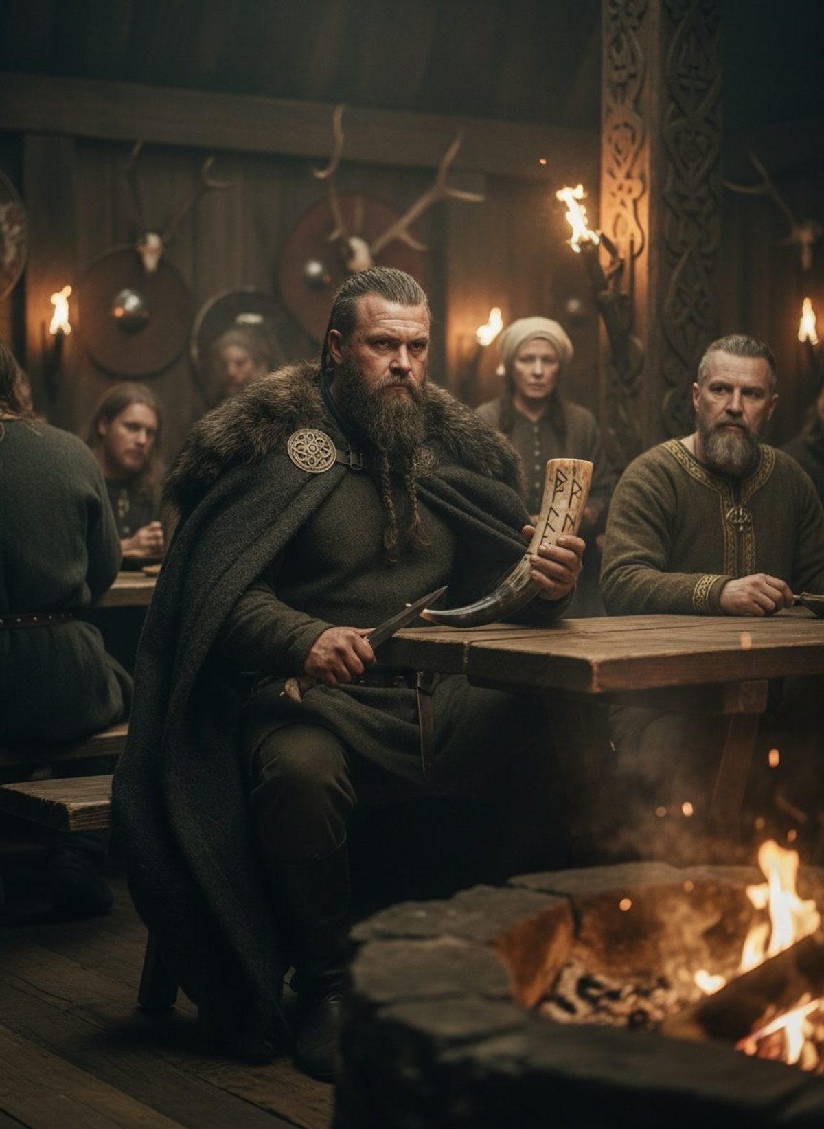 Egil Raised His Cup. The King Who Poisoned It Went Pale.