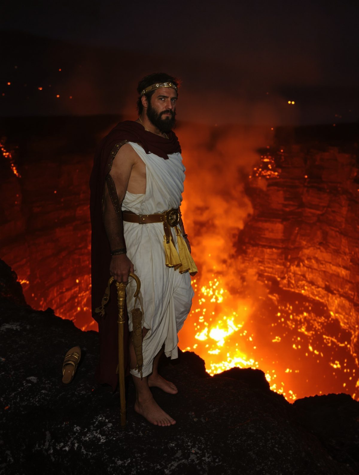 Empedocles: The Philosopher Who Left Only a Golden Sandal Behind