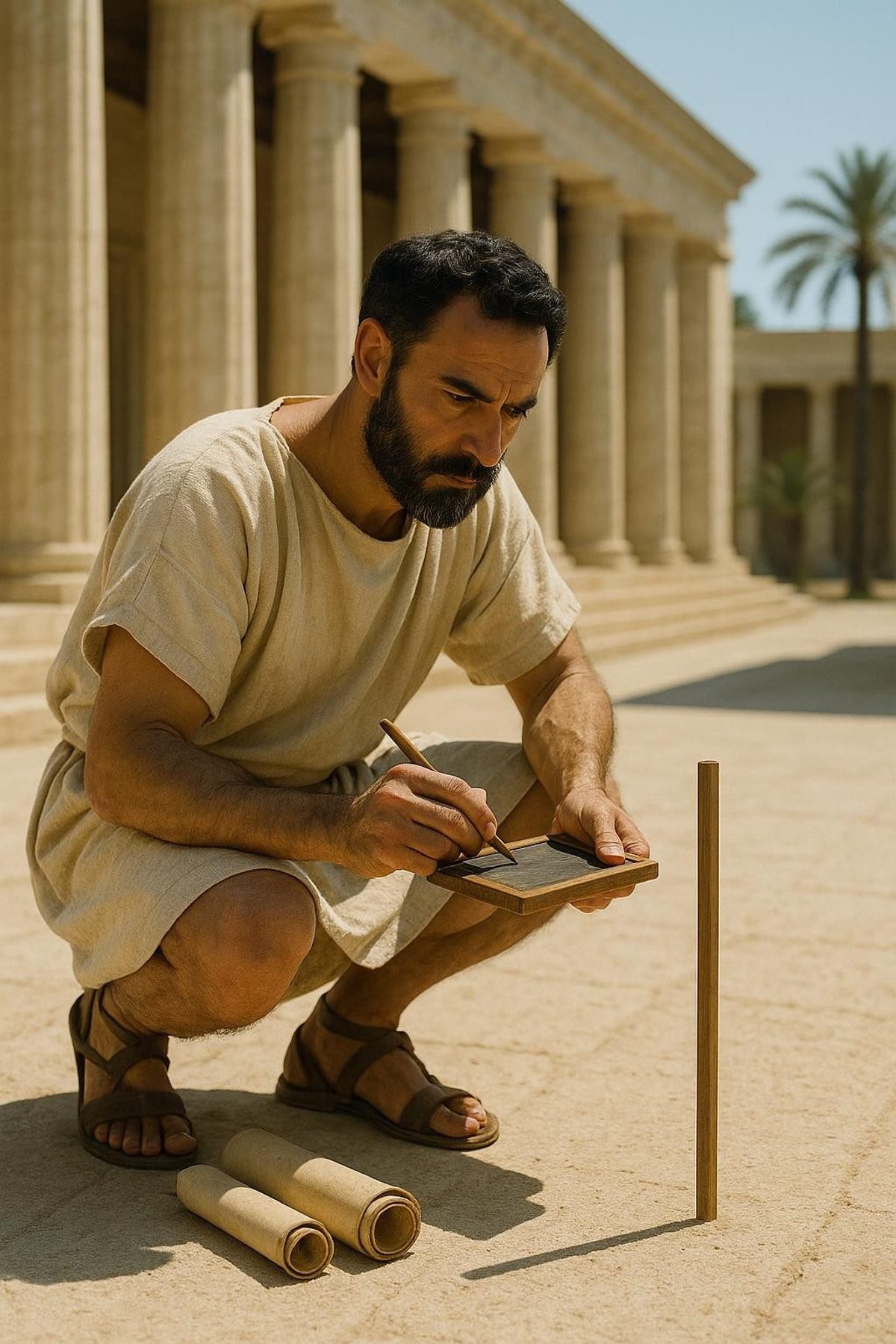 Eratosthenes Measured the Earth. With a Stick.