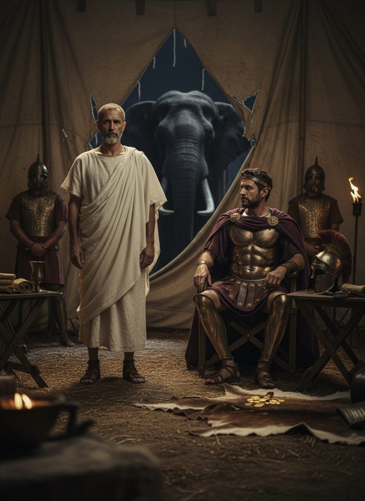 Fabricius Refused the Poison. Pyrrhus Sent Him Home.