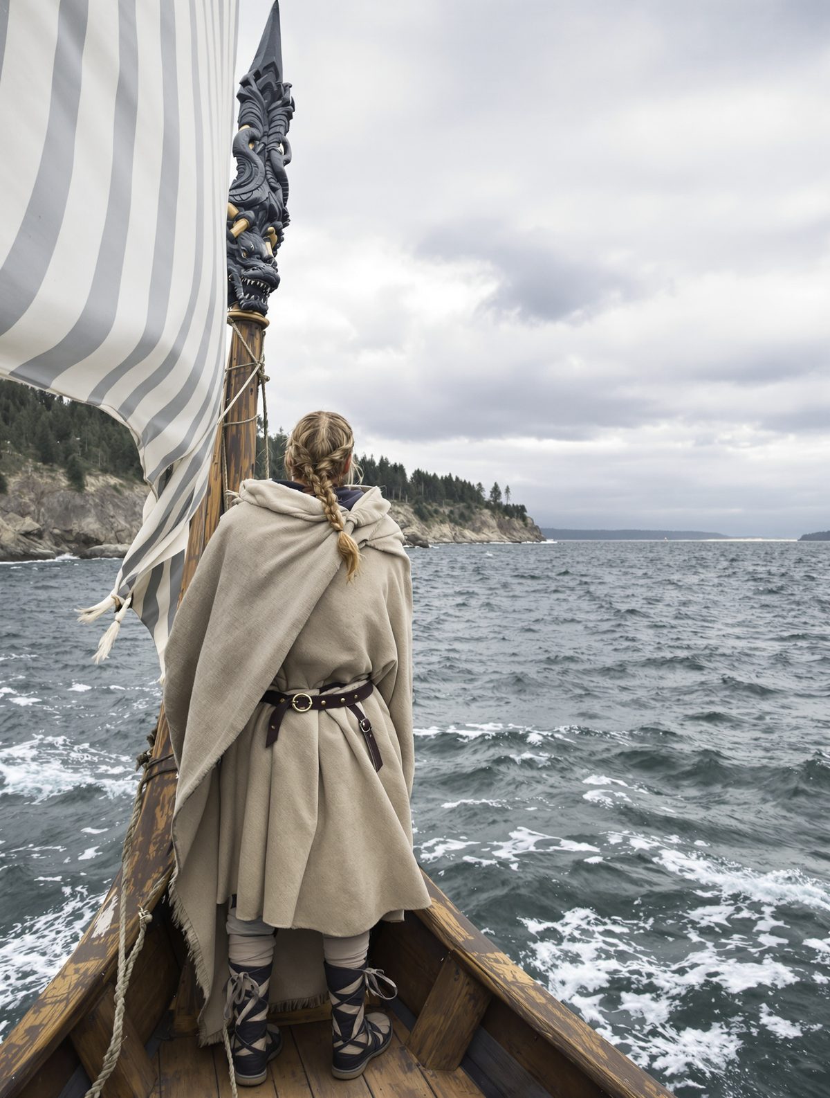 Gudrid Thorbjarnardóttir Sailed to America. Then She Walked to Rome.
