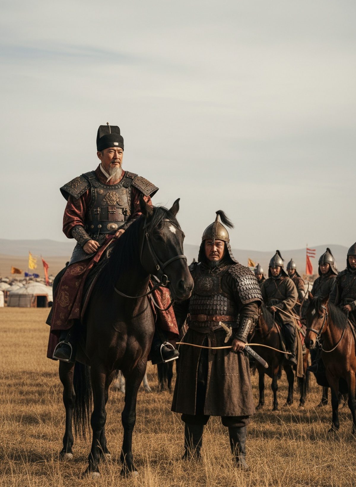 Guo Ziyi Rode Alone Into the Enemy Camp