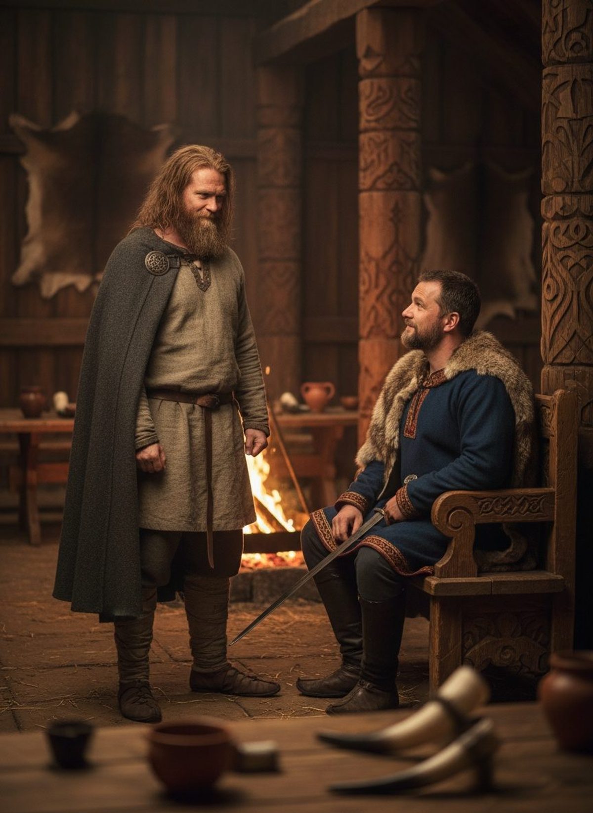 Hallfred Refused to Praise the New God. The King Let Him Live.