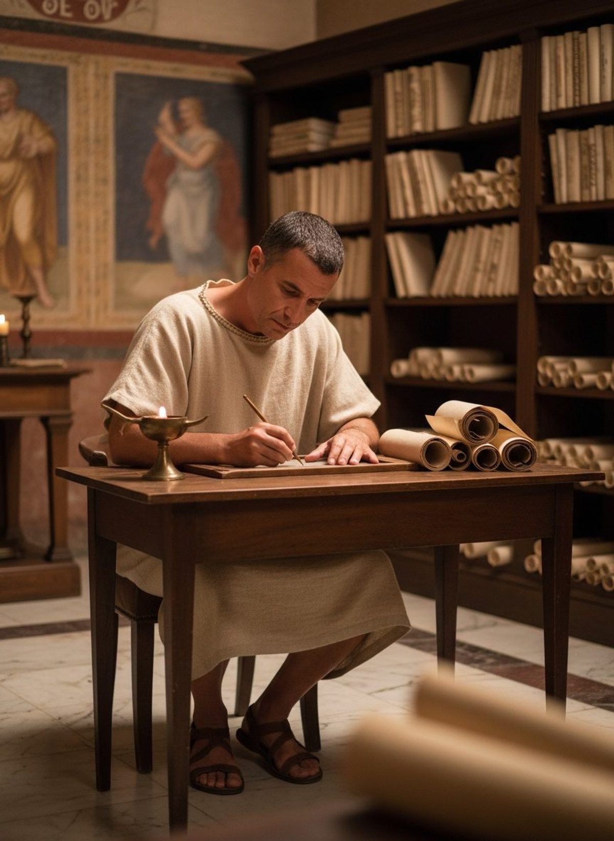 He Freed His Slaves. Rome Clapped. They Stayed Anyway.