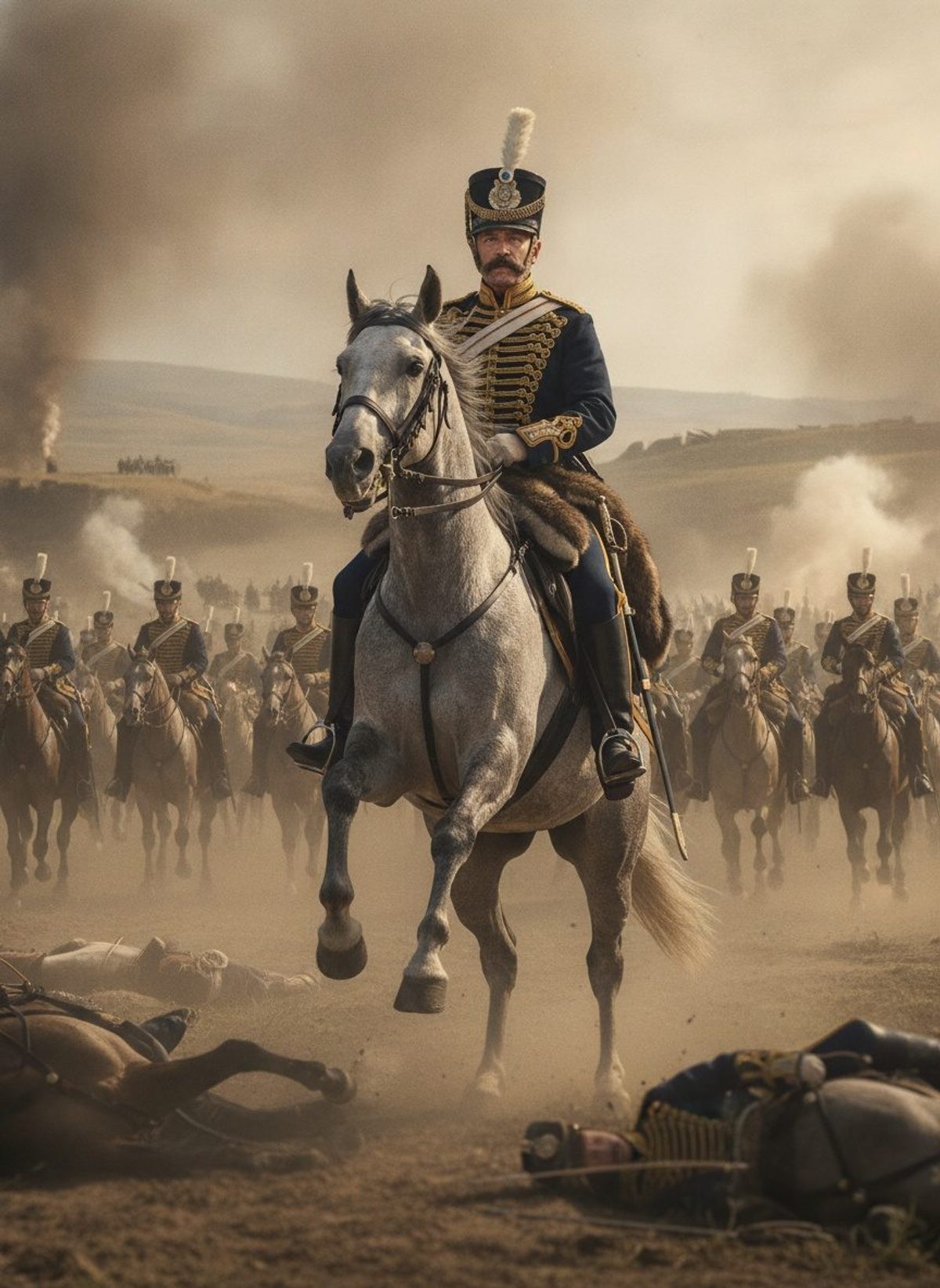 He Had Six Men Left. He Charged the Russian Guns.