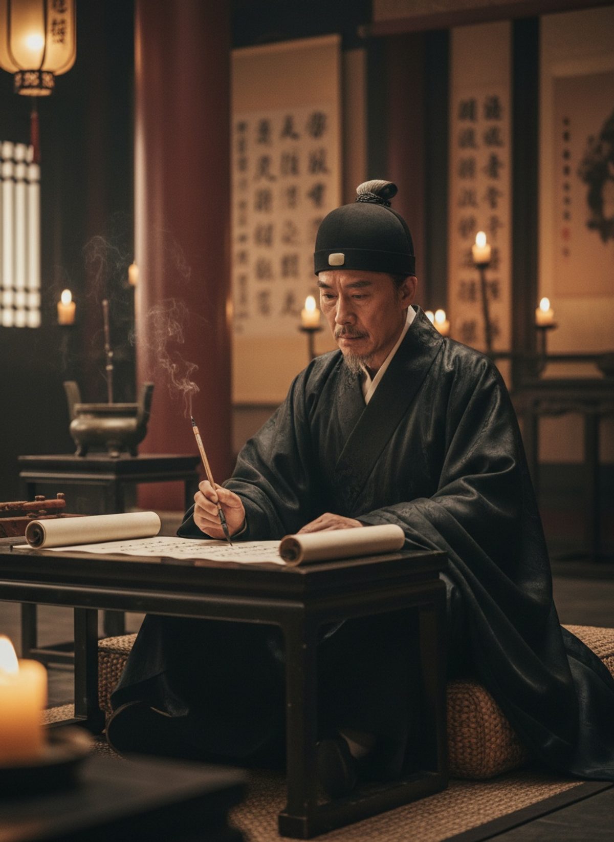 He Held the Emperor's List. He Crossed His Own Name Off.