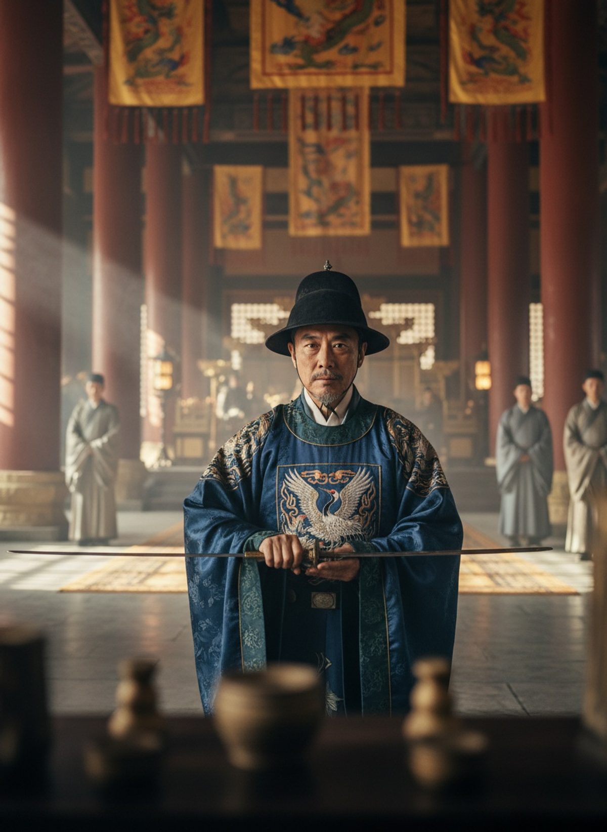 He Stood Before the Emperor. He Handed Back the Sword.