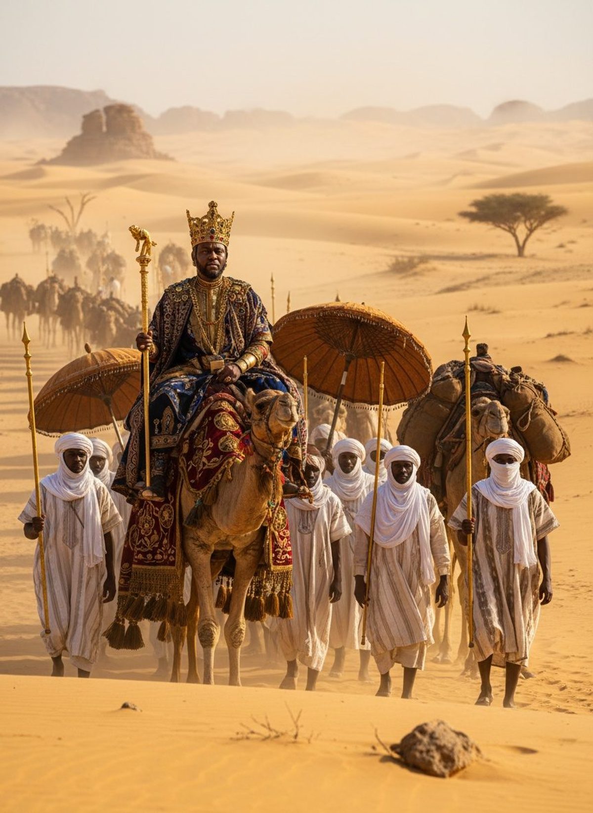 He Walked Into a Gold City. Britain Stood Still.