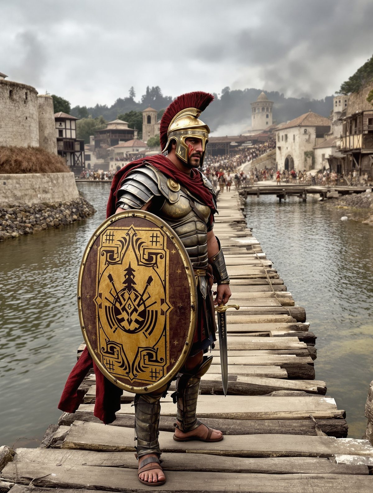 He Was Outnumbered 50 to 1. He Held the Bridge Alone.