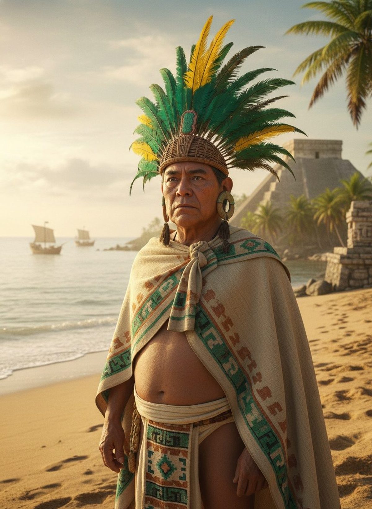 He Watched Cortés Land. Then He Made a Decision.
