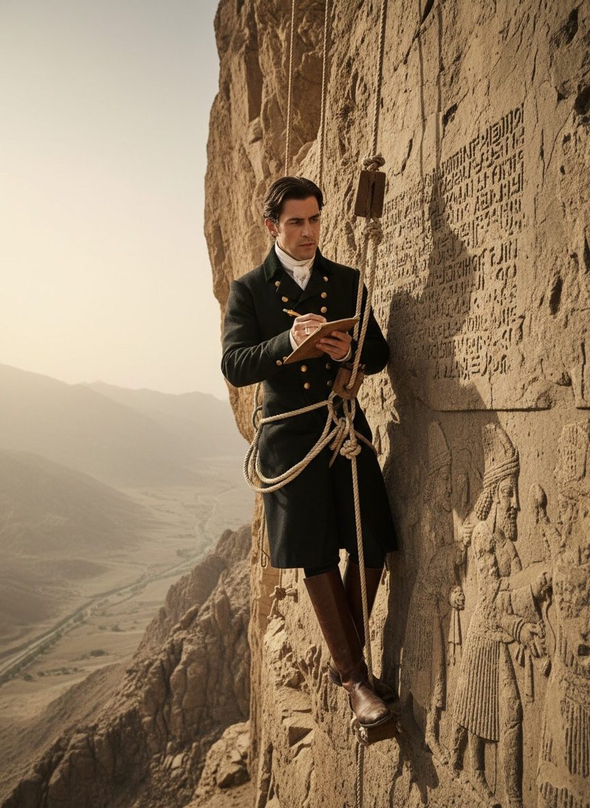 Henry Rawlinson Cracked Persia's Secret in a Cliff Face