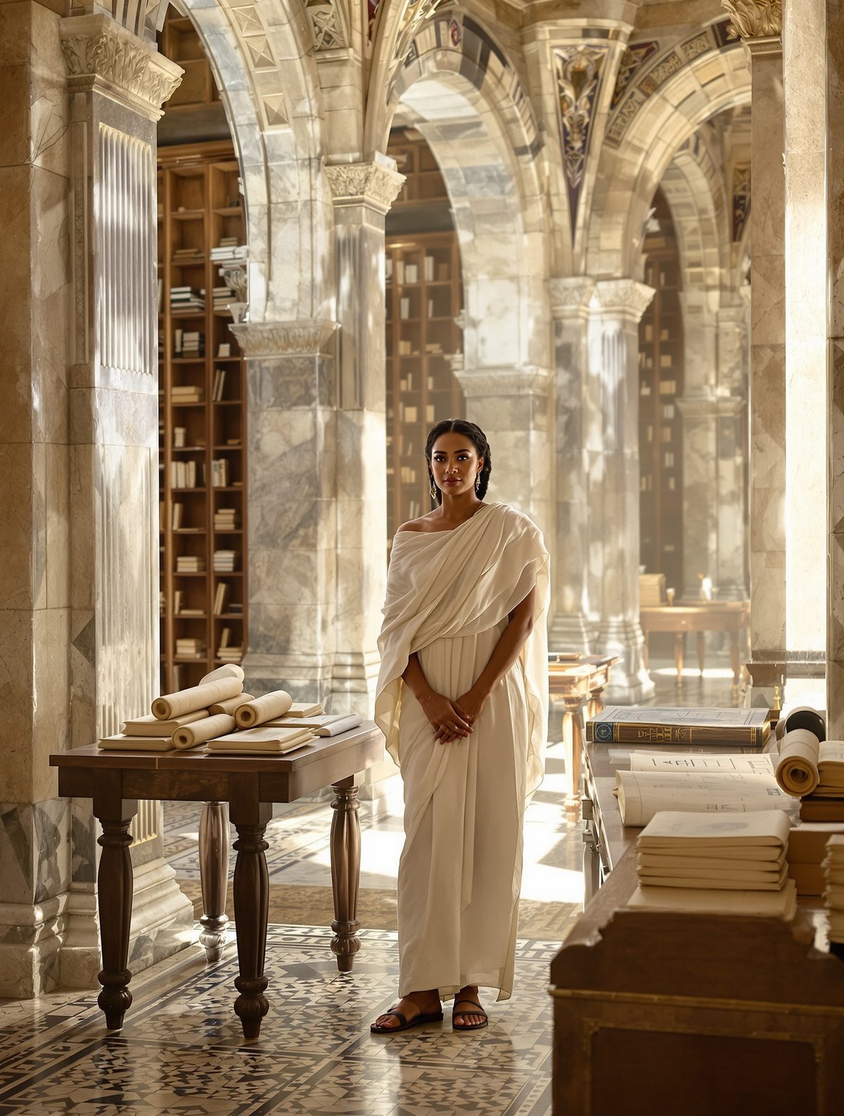 Hypatia Kept Teaching as the Mob Closed In