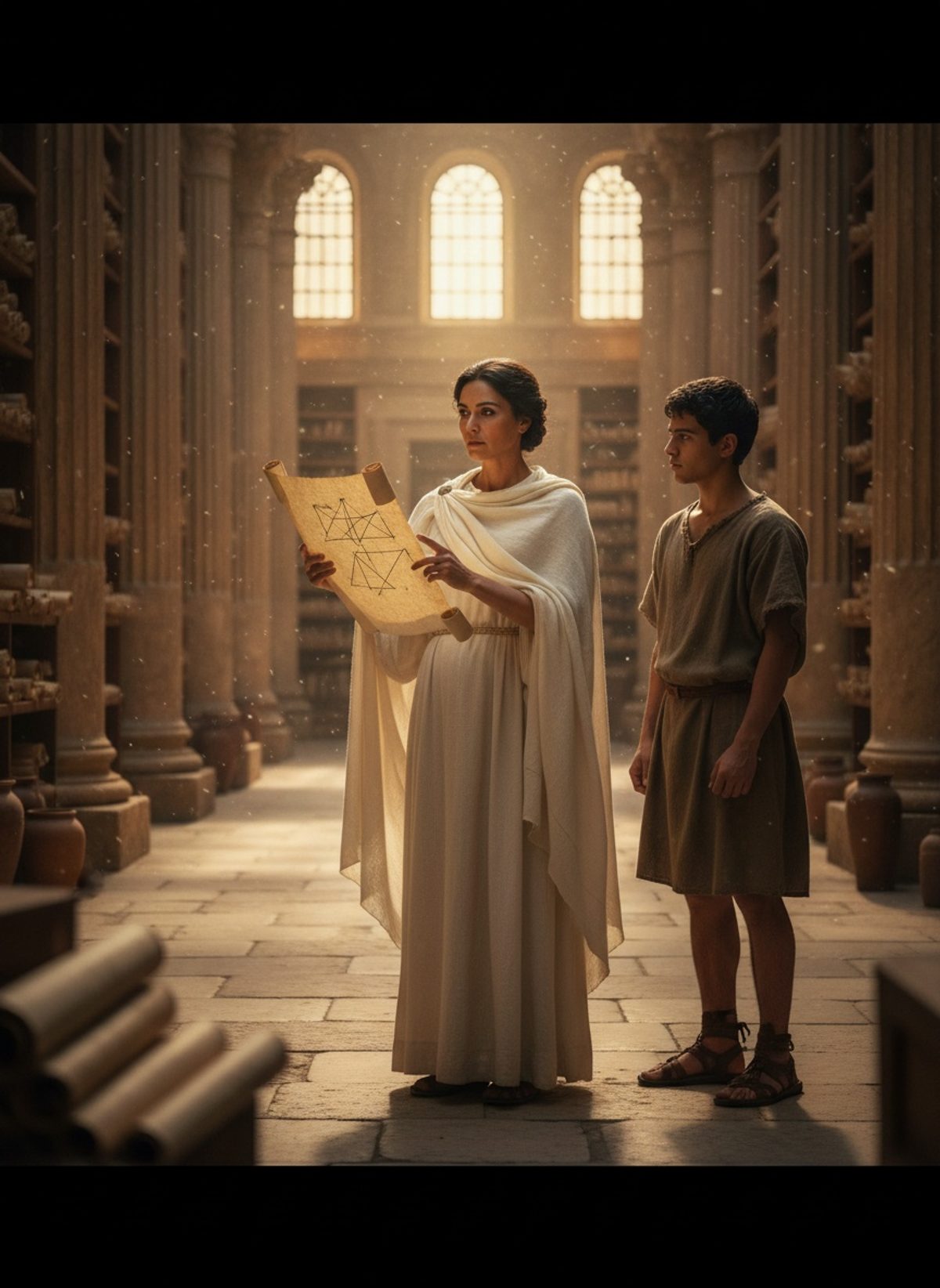 Hypatia's Student Crossed the Desert to Save Her Books