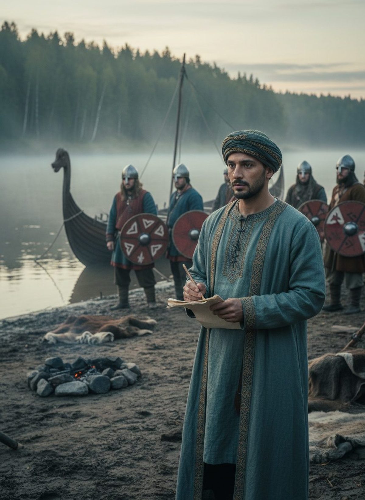 Ibn Fadlan Stood at the River. He Wrote Everything Down.