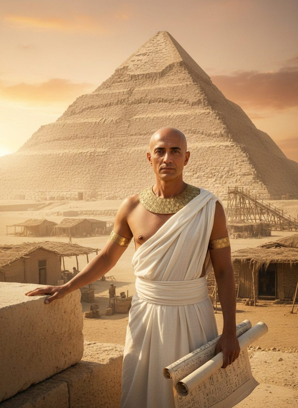 Imhotep Built a Tomb. He Changed the World Forever.