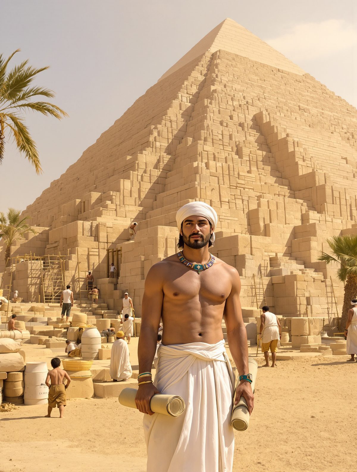 Imhotep: The Architect Who Built the World's First Stone Building