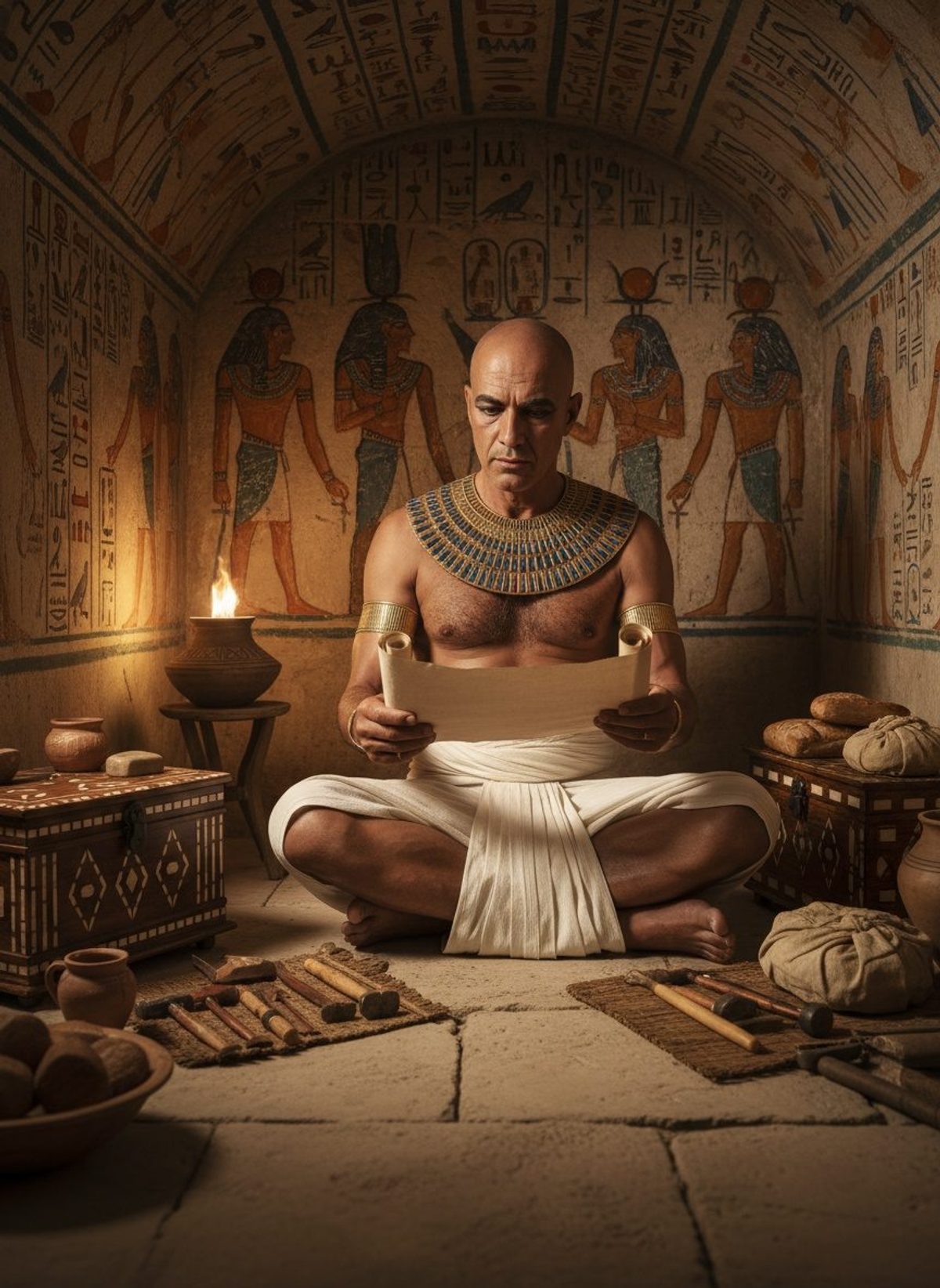 Kha Packed His Tomb Himself. No One Dared Open It.