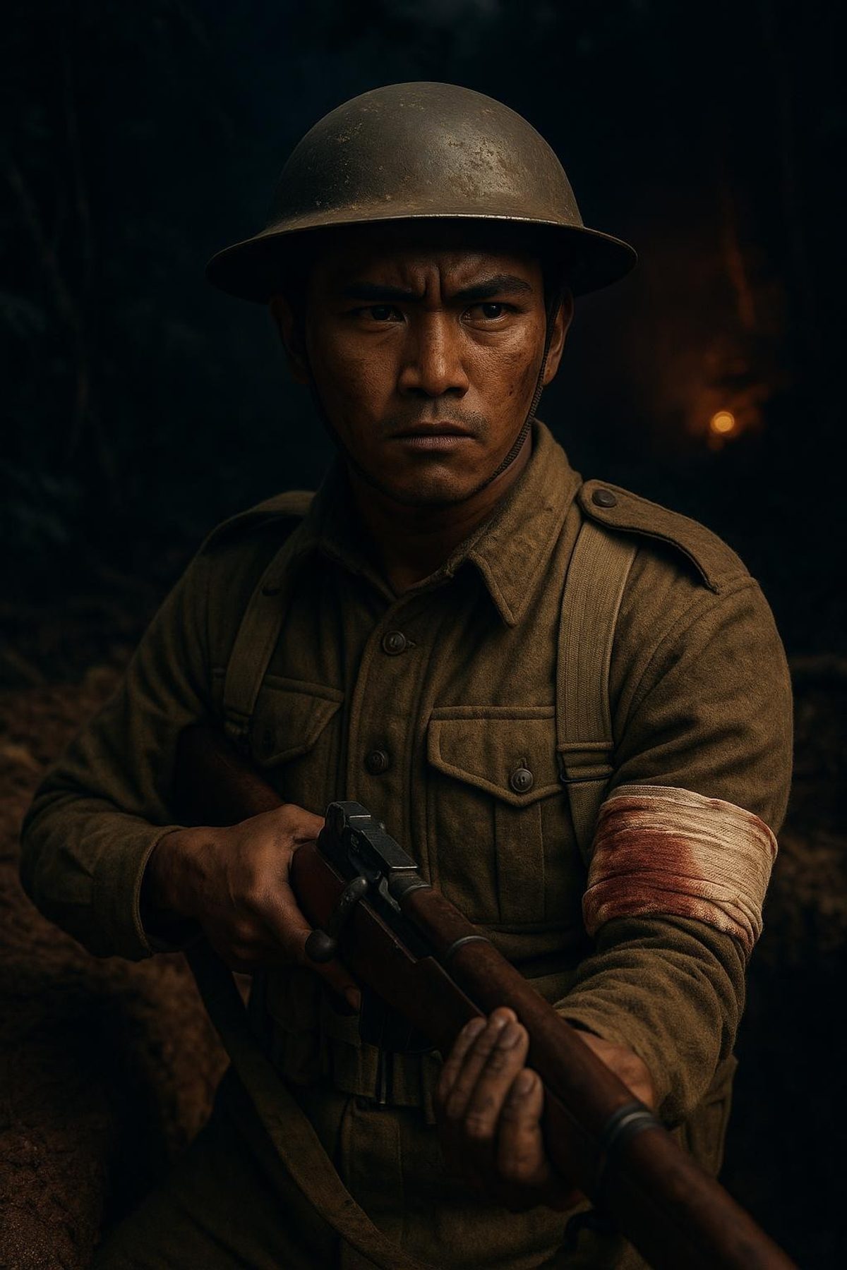 Lachhiman Gurung Had One Hand. He Held the Line.