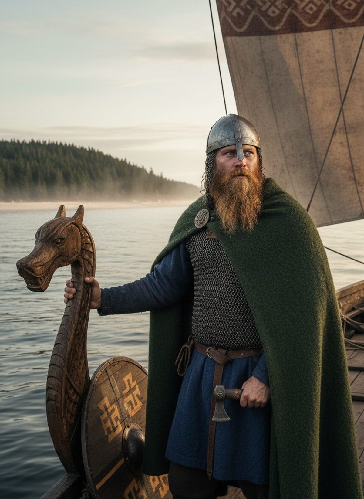 Leif Eriksson's Father Was Banished. He Sailed Anyway.