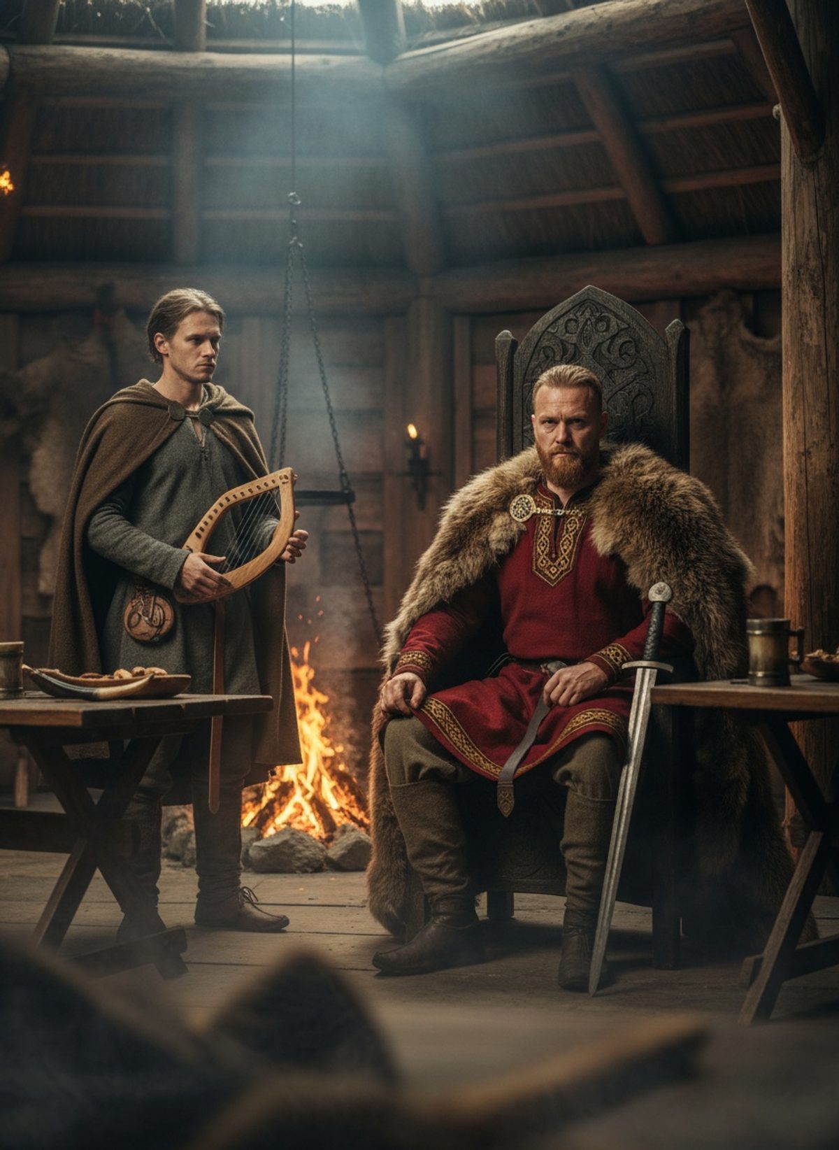 Óláfr Haraldsson Faced the Skald. He Spared Him.