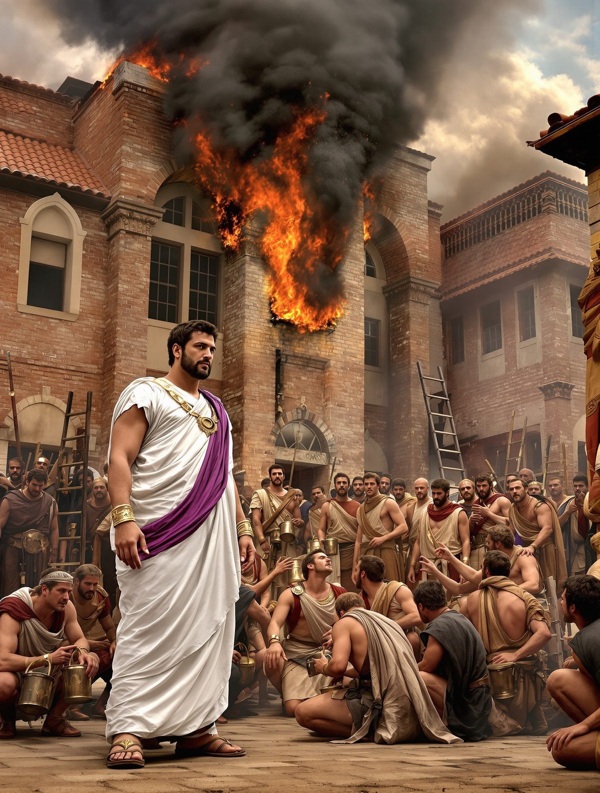 Marcus Crassus: The Roman Who Made Fire Brigades a Protection Racket