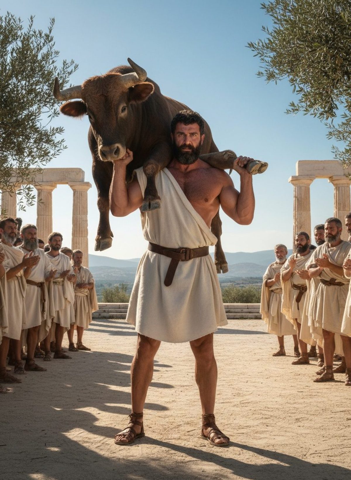 Milo of Croton Carried a Bull. Then He Carried Greece.
