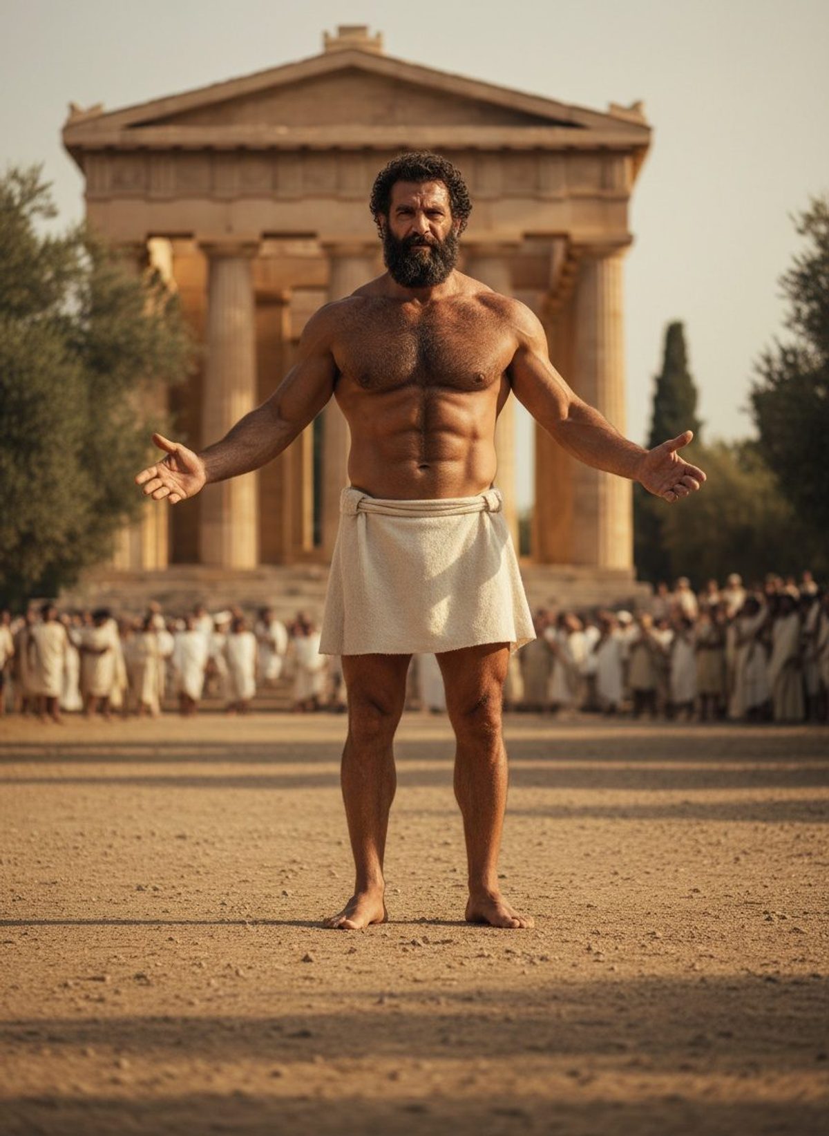 Milo of Croton Stood Still. No One Could Move Him.