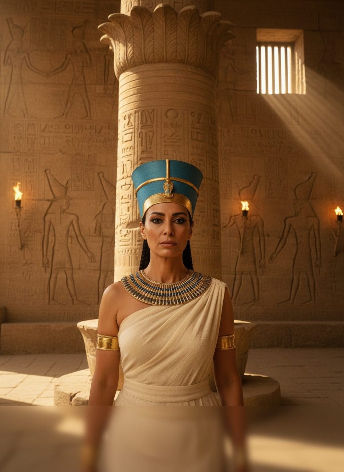 Nefertiti Stood at the Window. Egypt Went Silent.