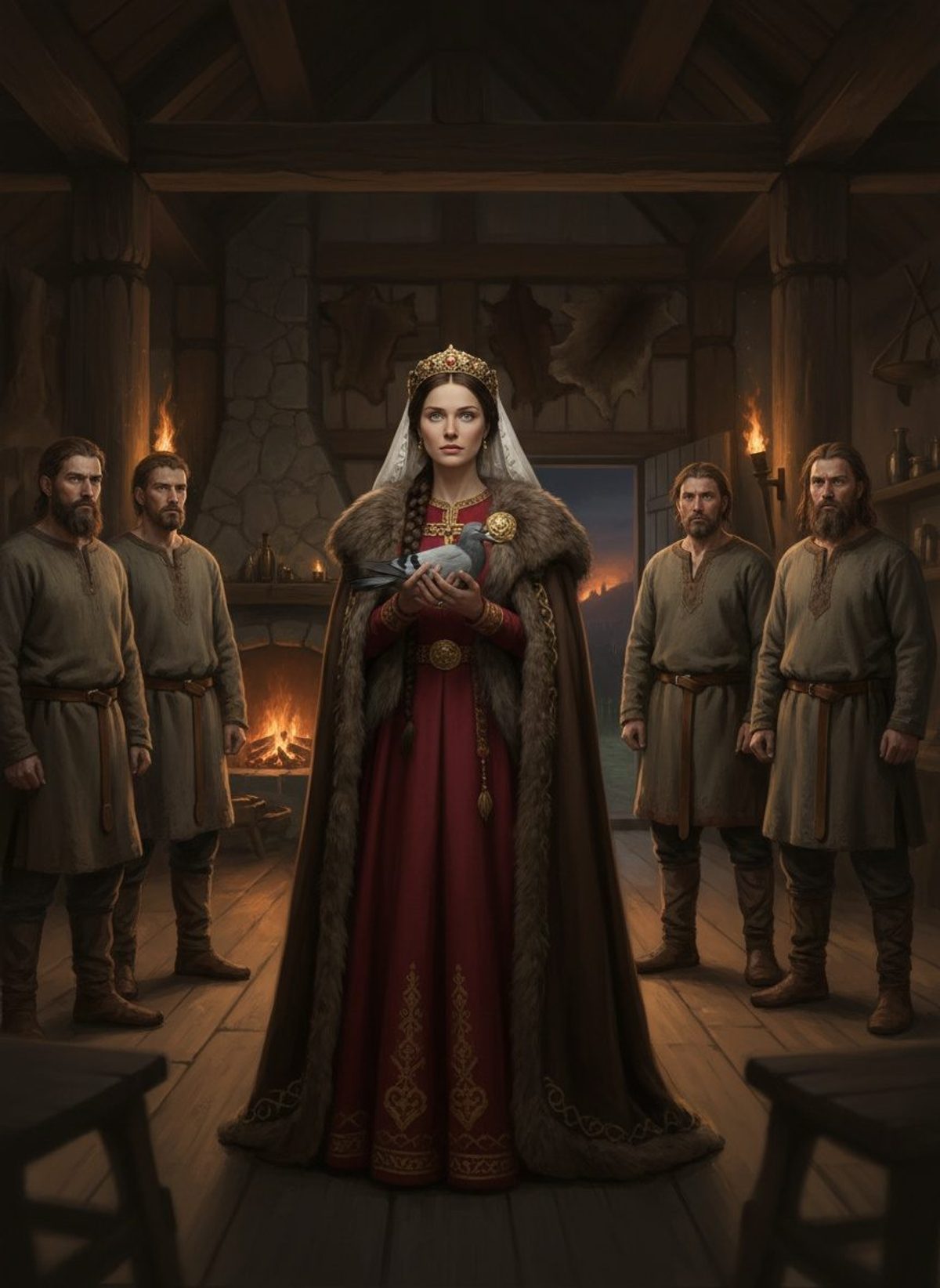 Olga of Kiev Asked for Pigeons. Then She Burned a City.