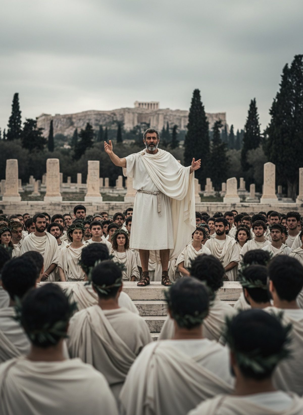 Pericles Stood at the Grave. He Chose Every Word.
