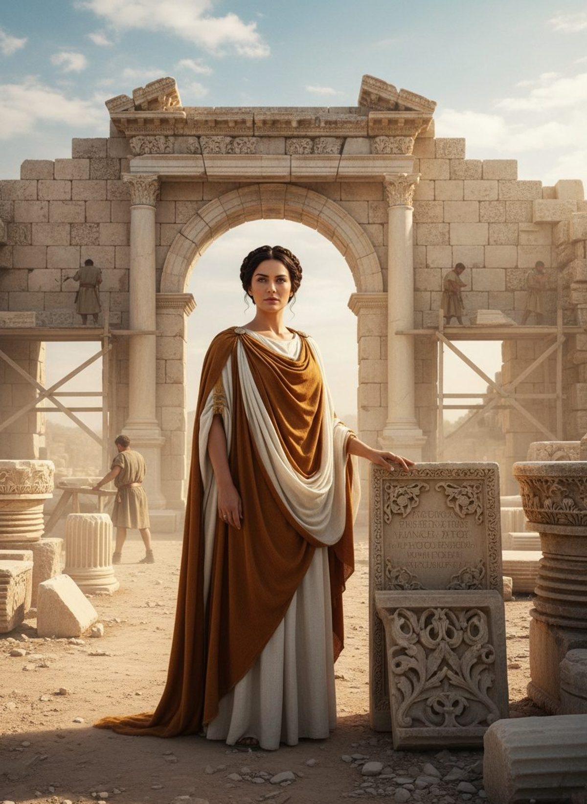 Plancia Magna Built a City Gate. With Her Own Money.
