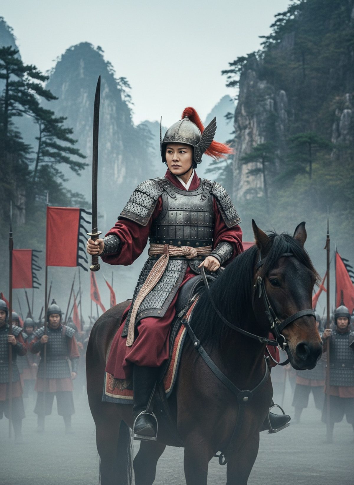 Qin Liangyu Led the Army. She Did It Herself.